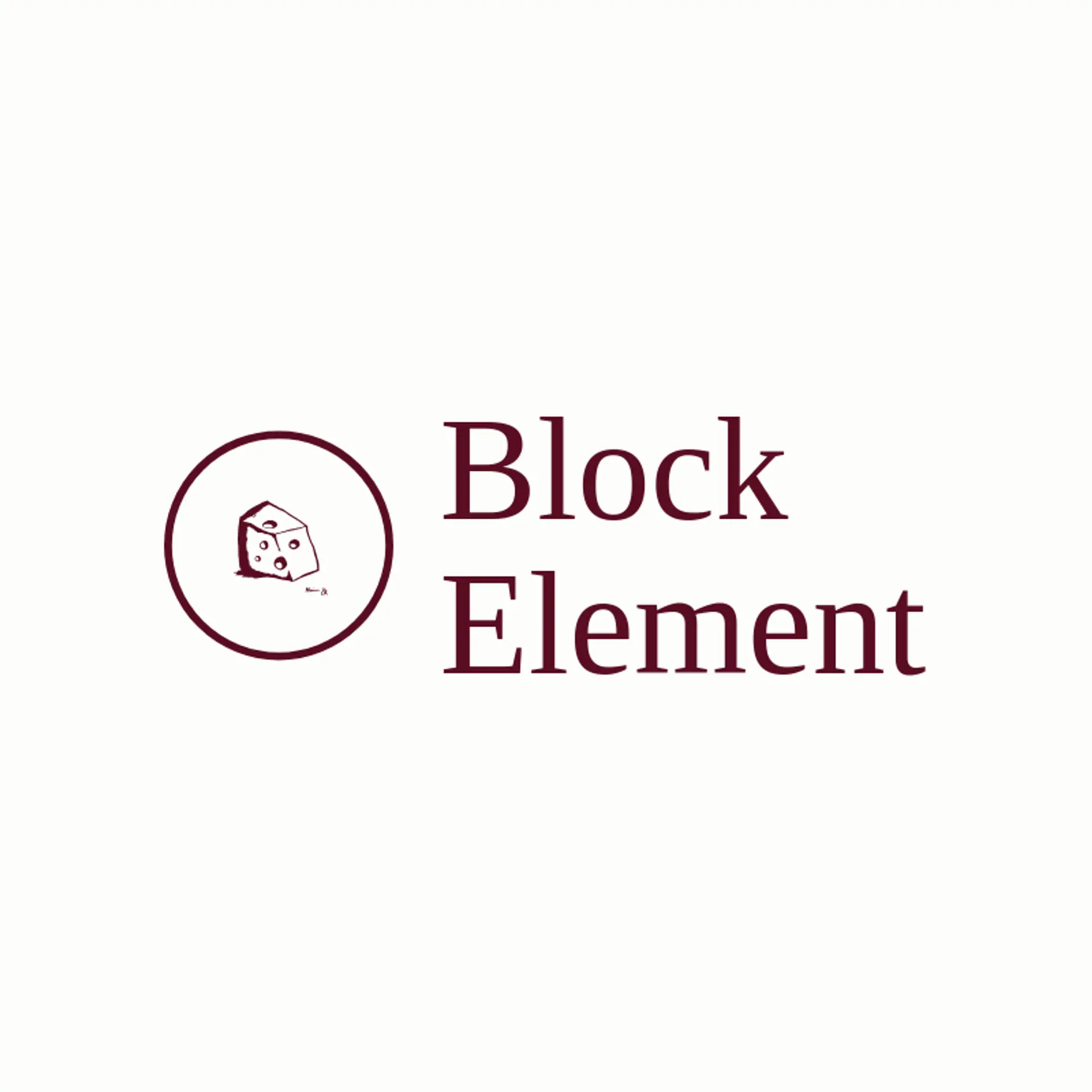 Block Element logo for block