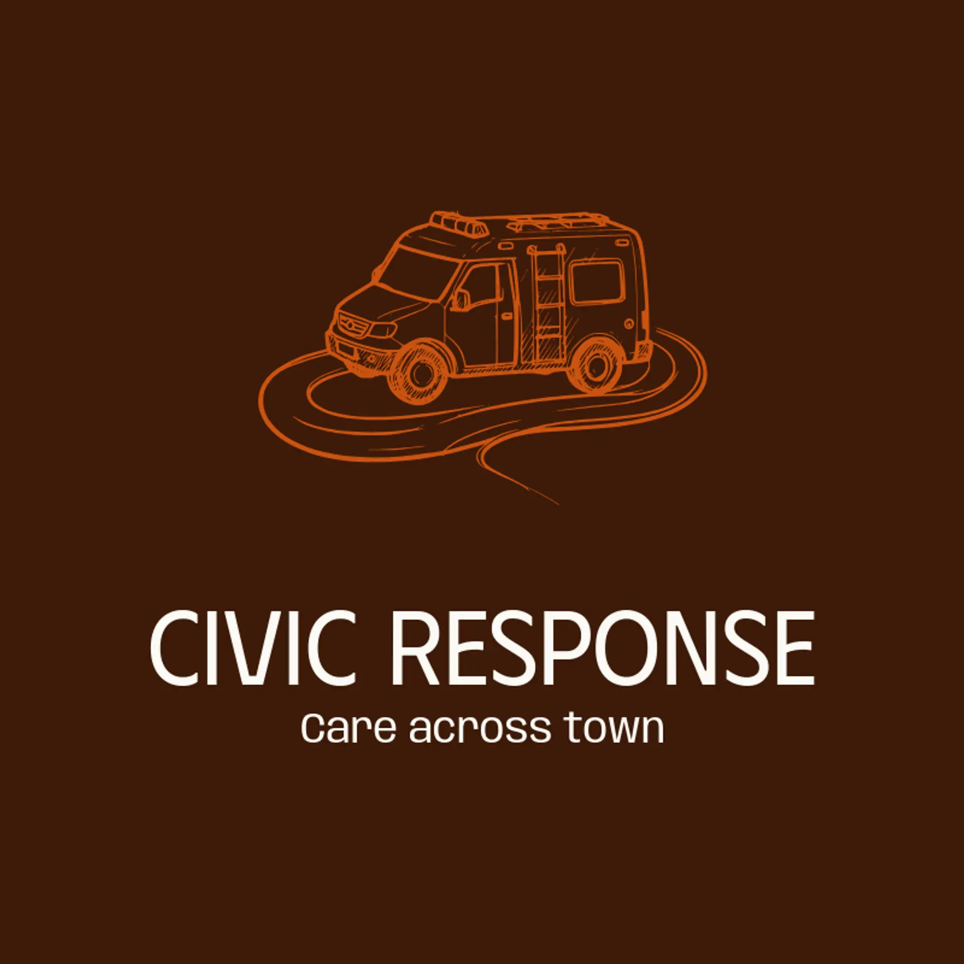 Civic Response logo for ambulance