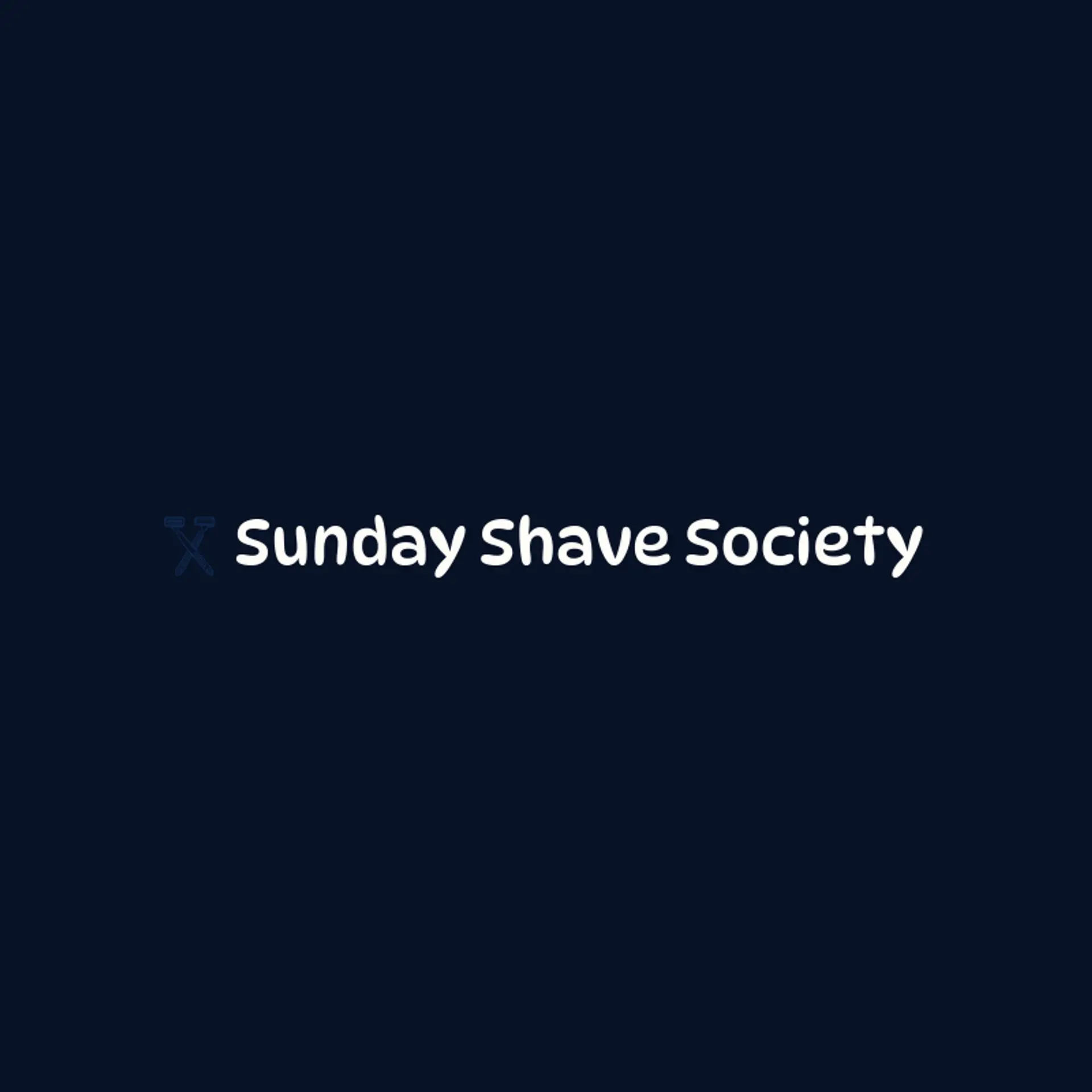 Sunday Shave Society logo for razor
