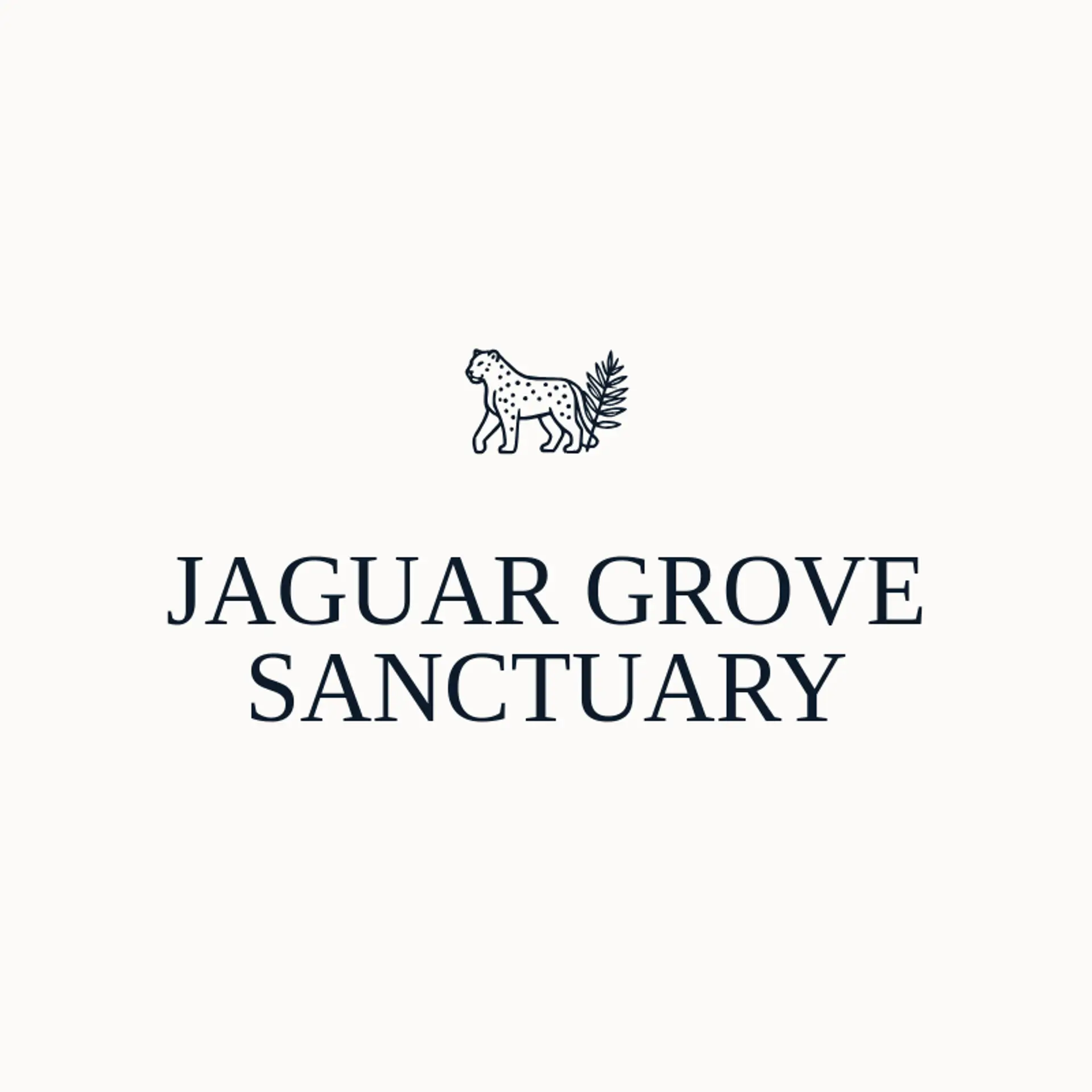 Jaguar Grove Sanctuary logo for jaguar