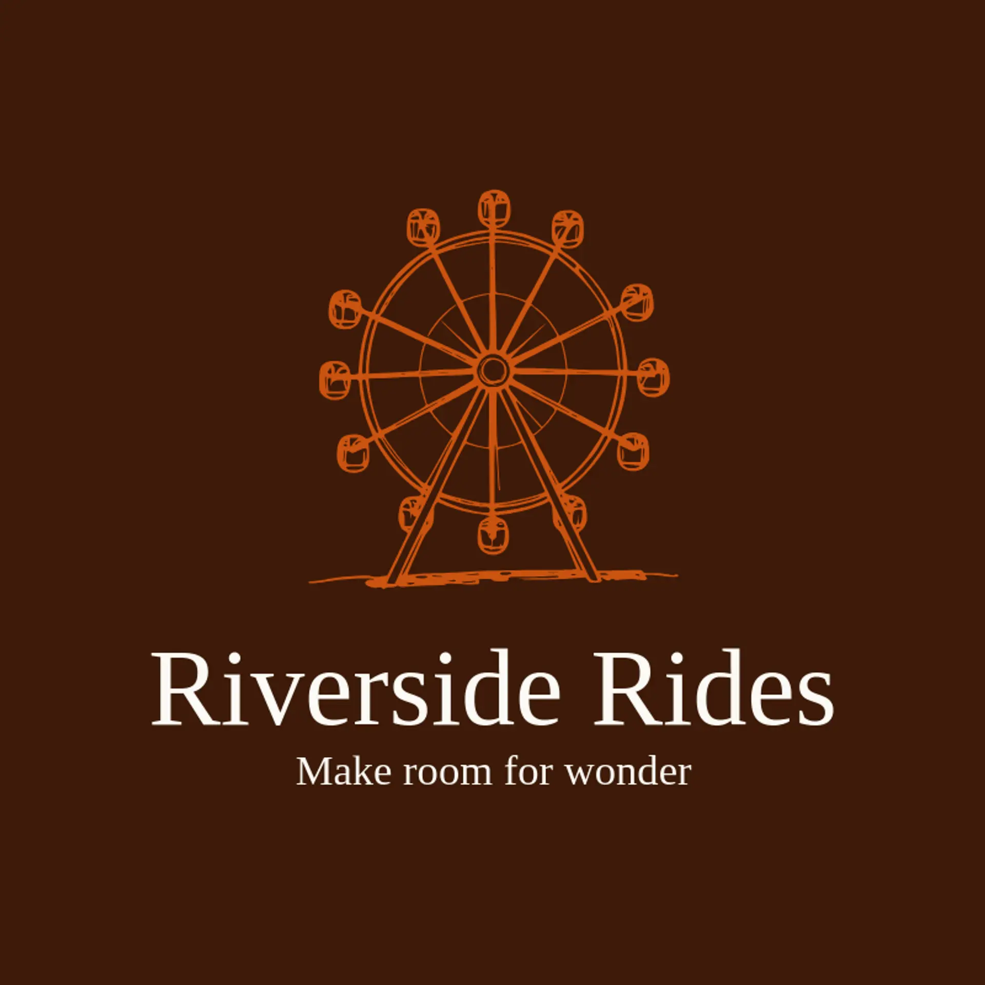 Riverside Rides logo for carnival