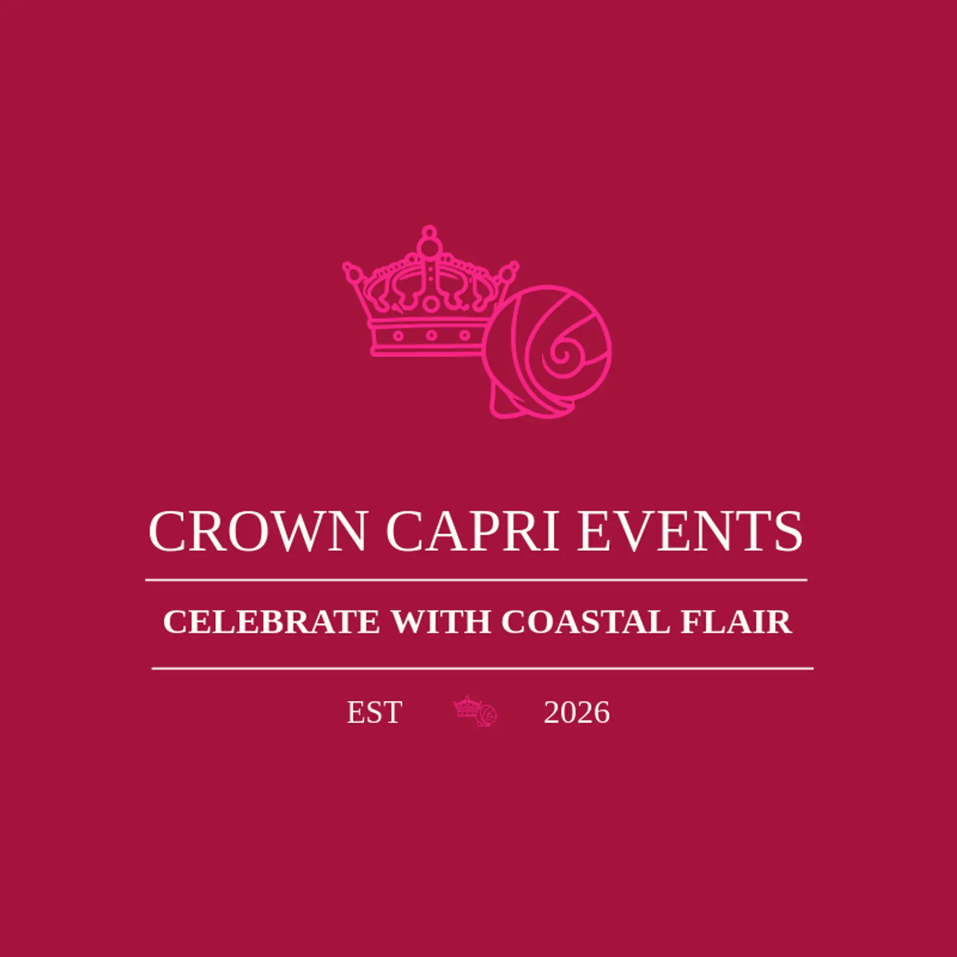 Crown Capri Events logo for italian
