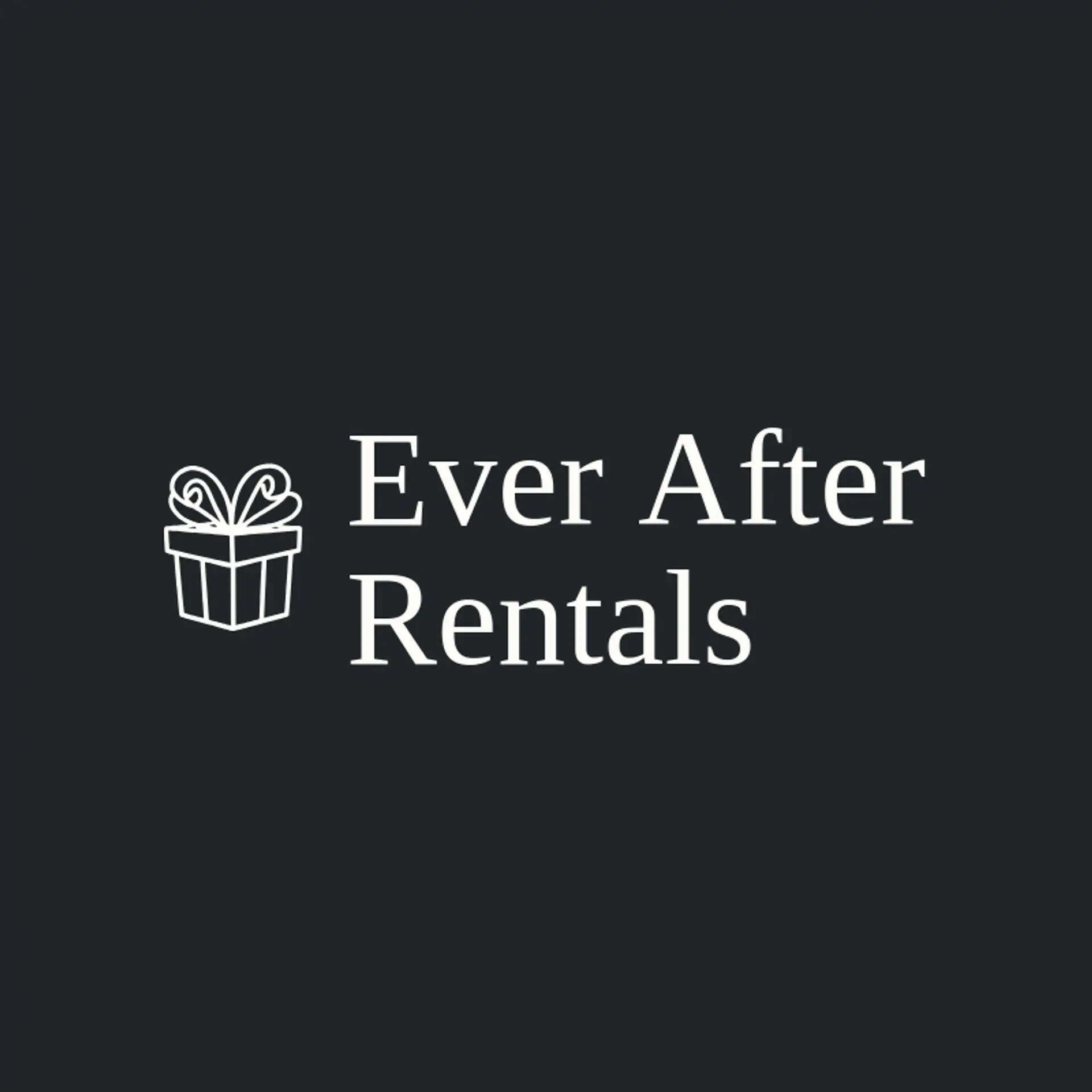 Ever After Rentals logo for party rental
