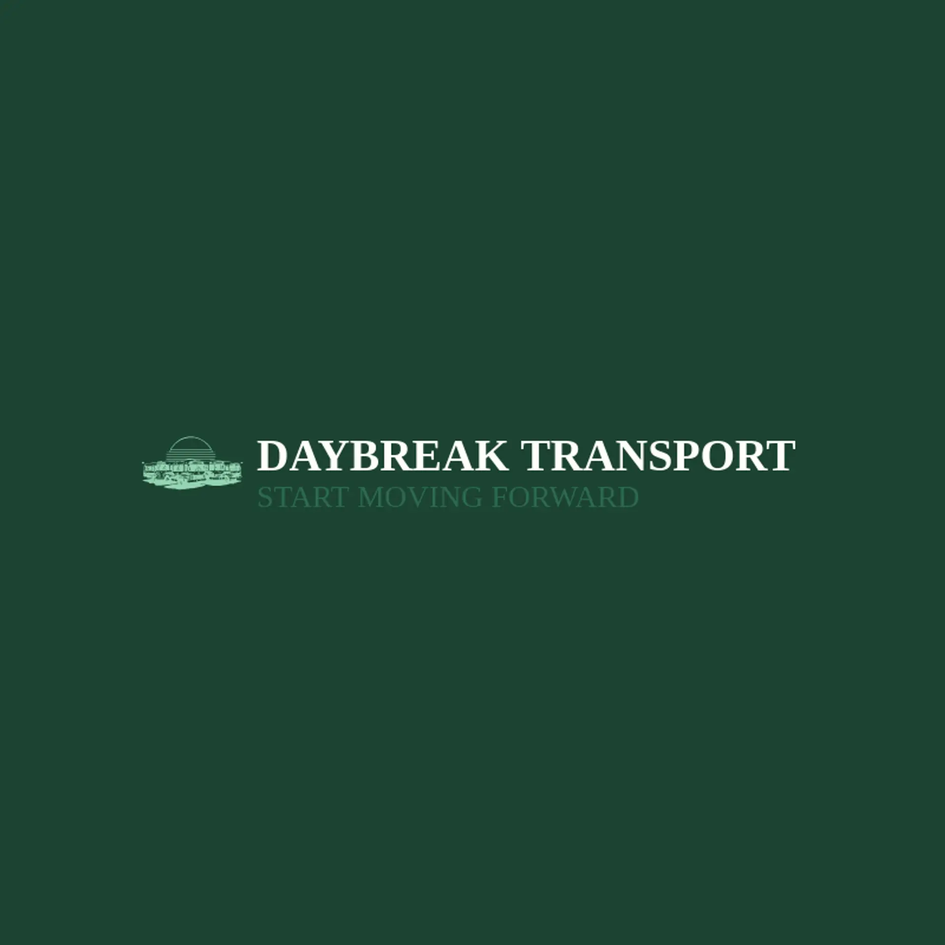 Daybreak Transport logo for fleet