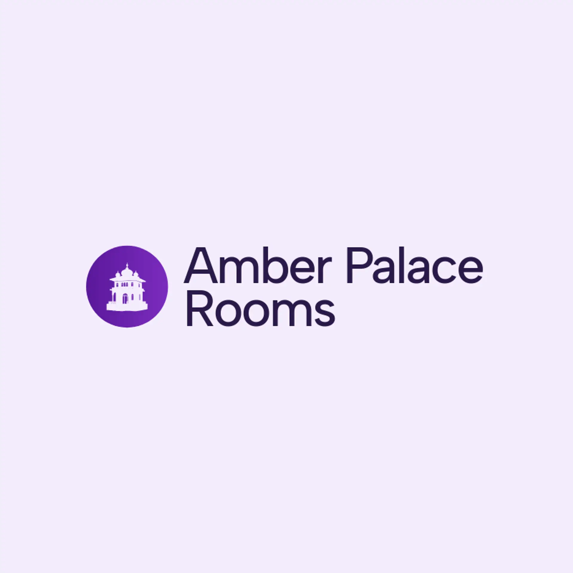 Amber Palace Rooms logo for palace