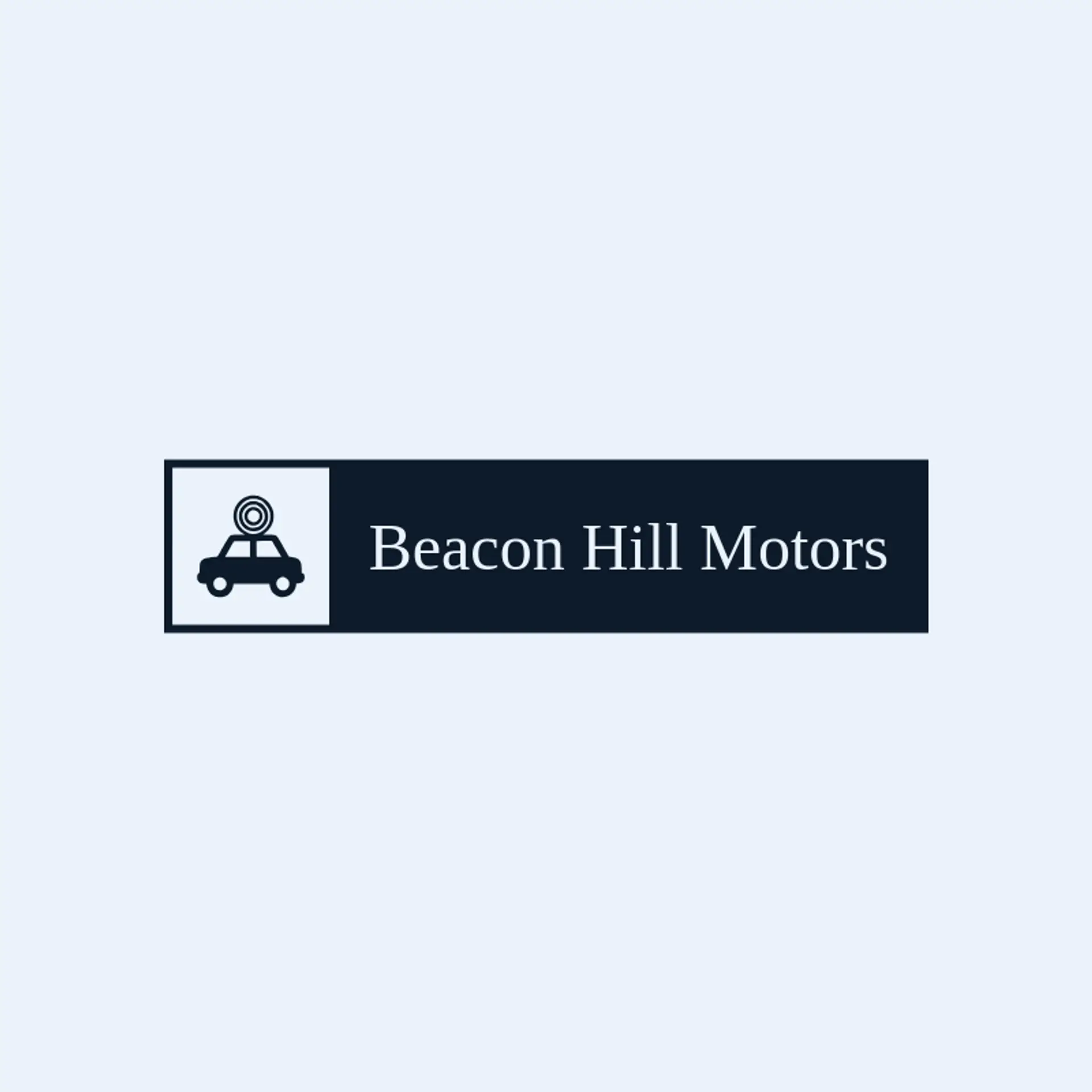 Beacon Hill Motors logo for car dealer