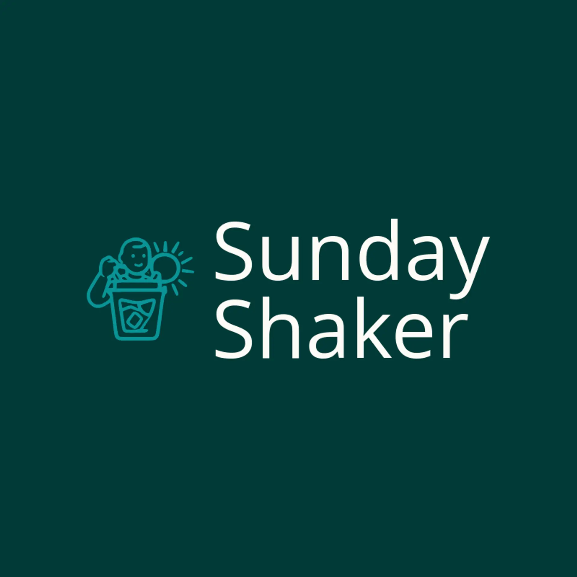 Sunday Shaker logo for bartender