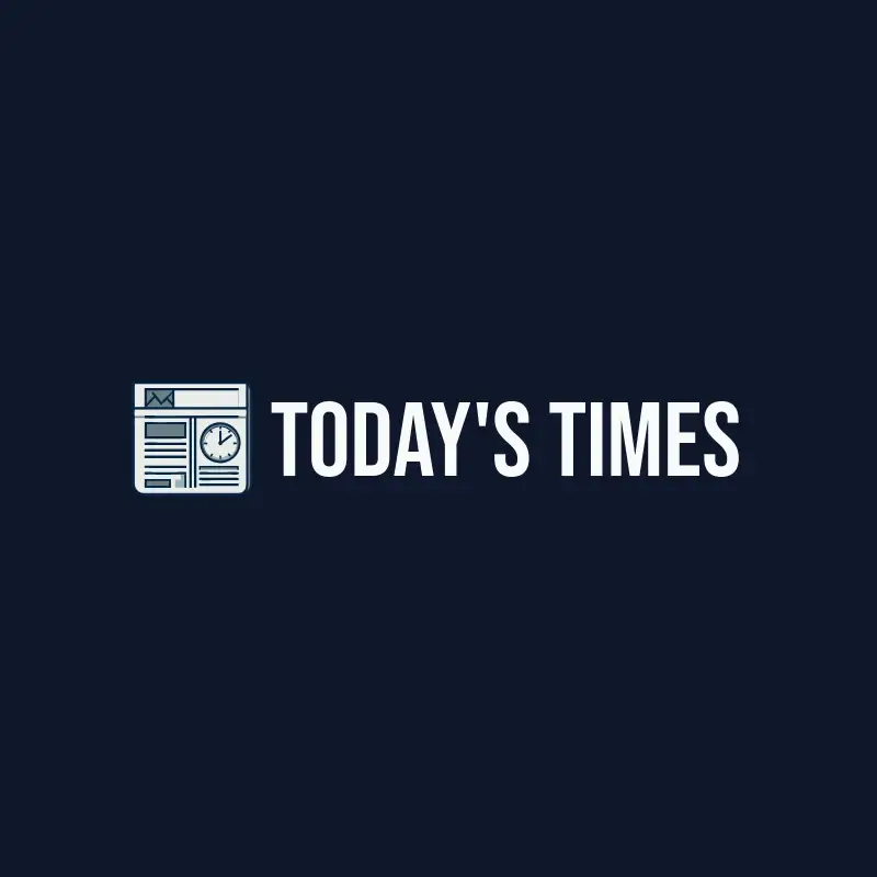 The newsletter name Today's Times as a branded logo with a single color icon