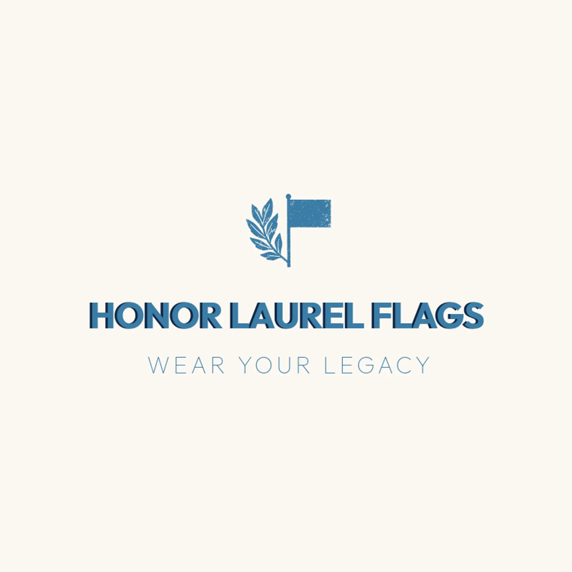 Honor Laurel Flags logo for flag