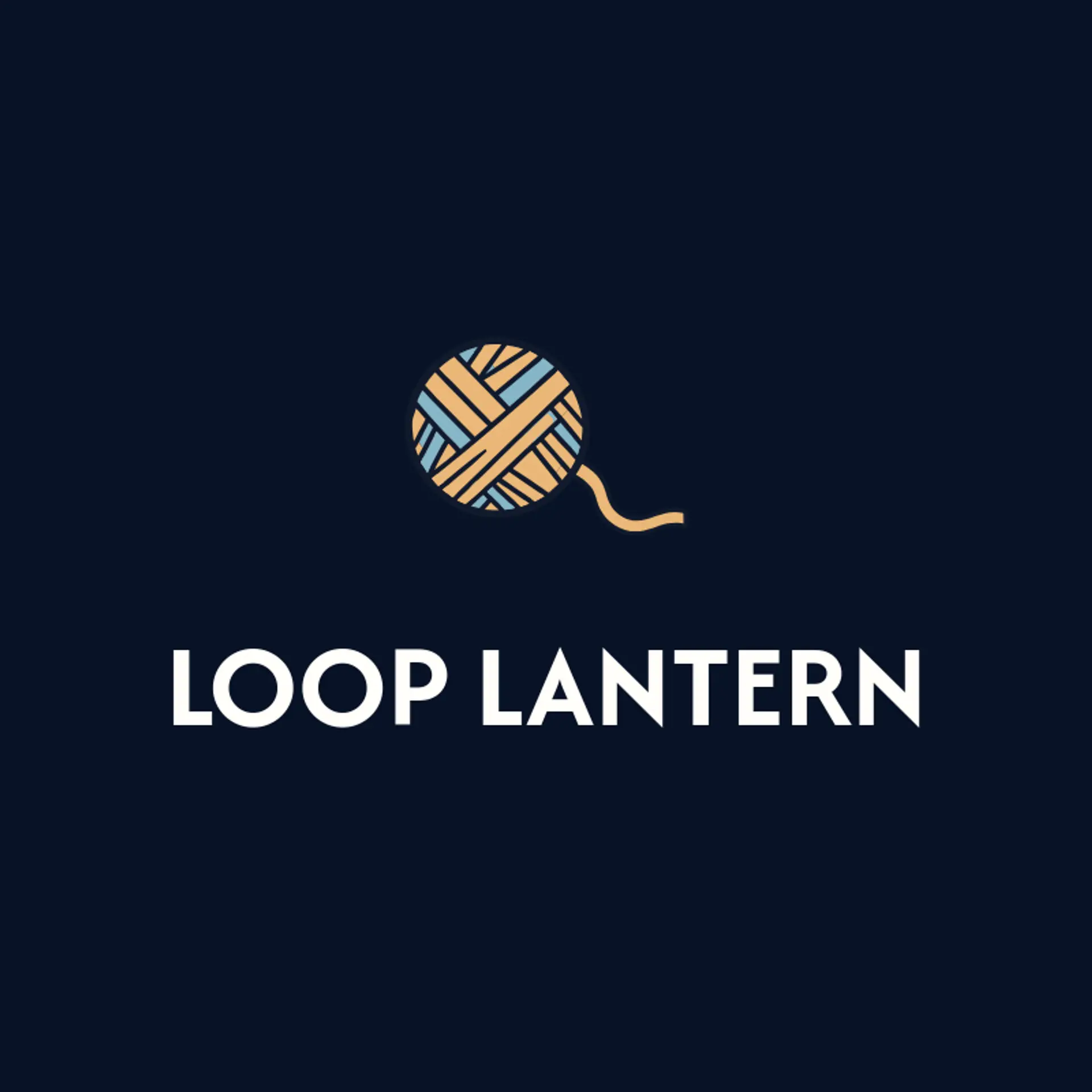Loop Lantern logo for crochet
