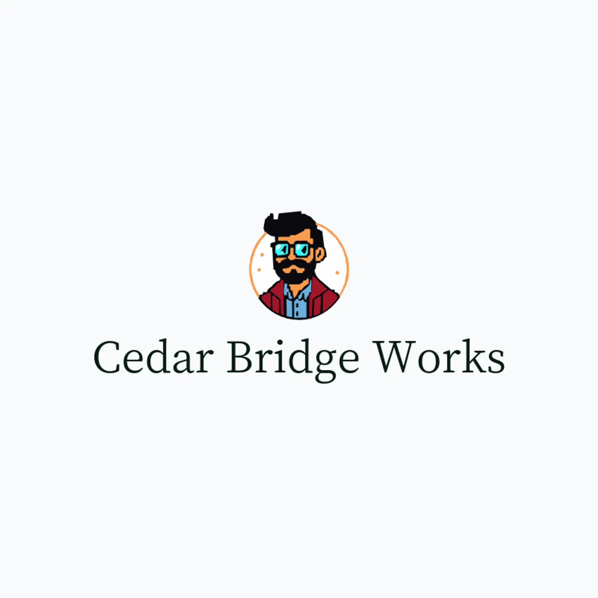 Cedar Bridge Works logo for entrepreneur