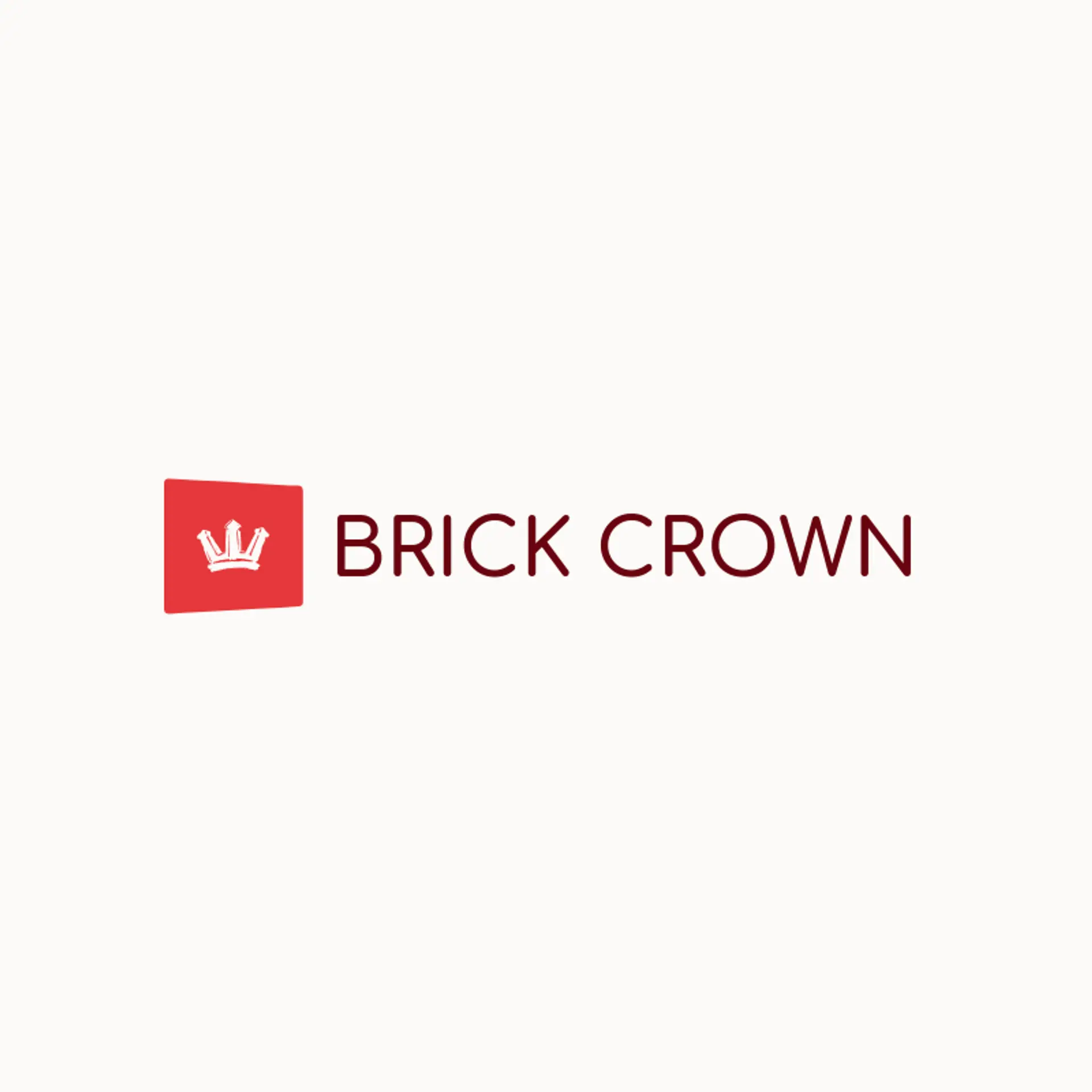 Brick Crown logo for king