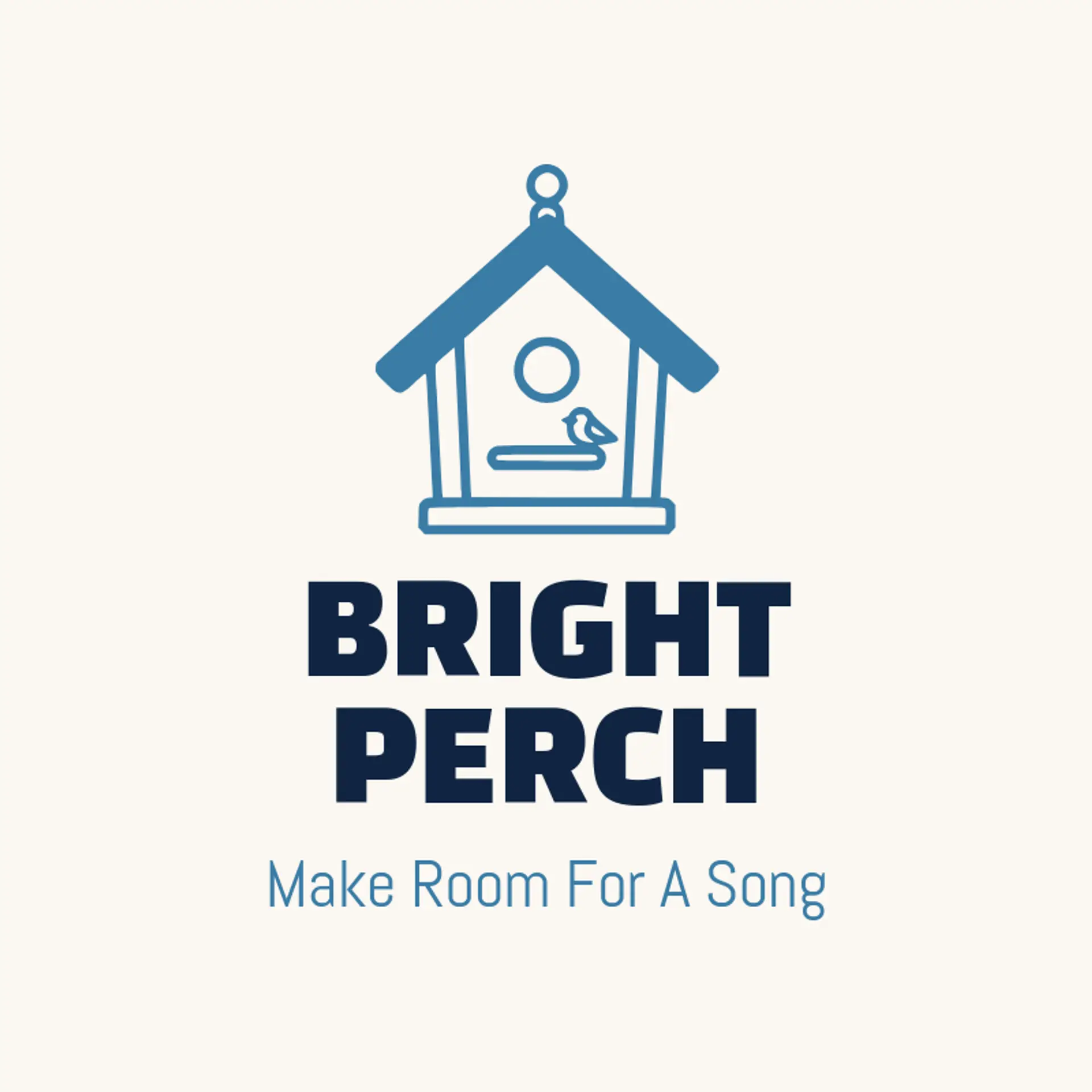 Bright Perch logo for birdhouse