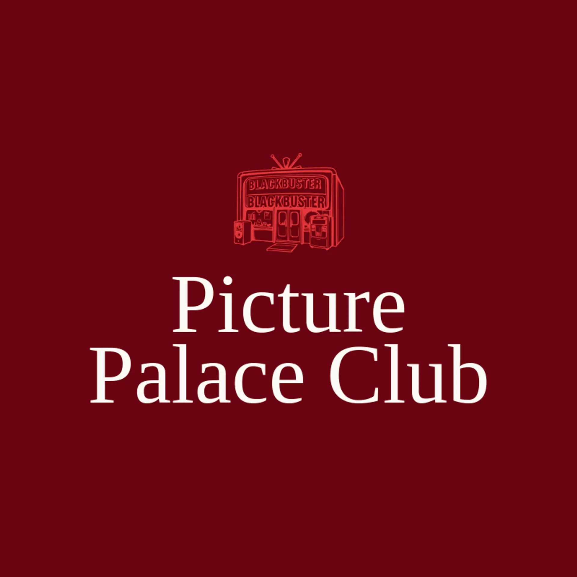 Picture Palace Club logo for blockbuster