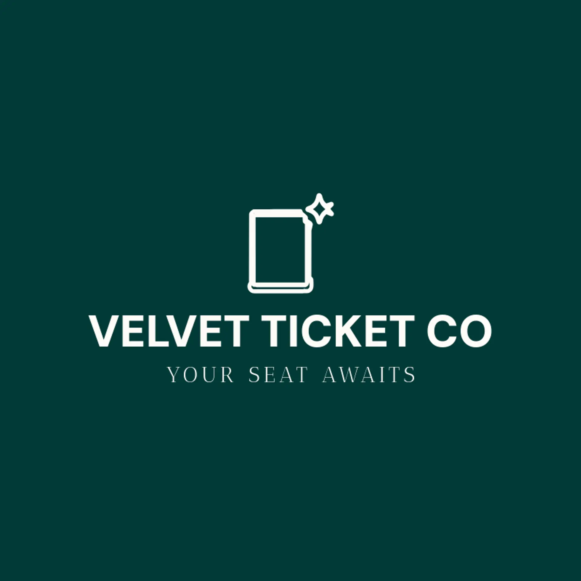 Velvet Ticket Co logo for event