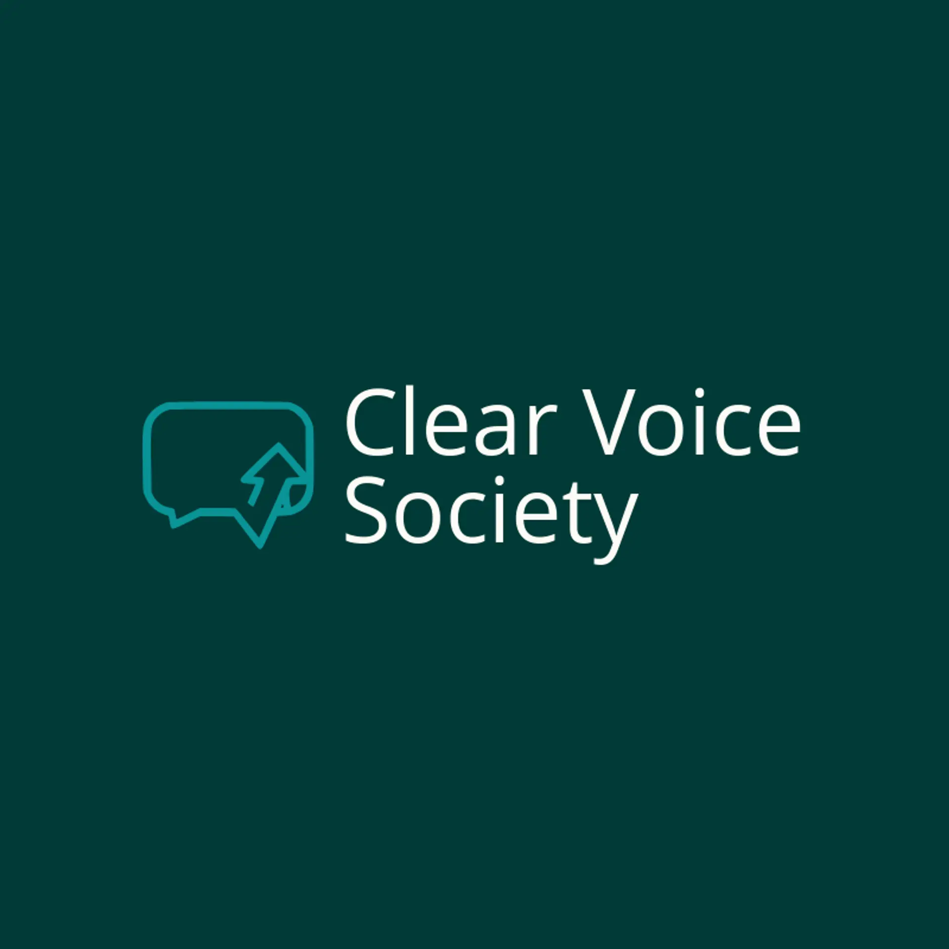 Clear Voice Society logo for empowerment