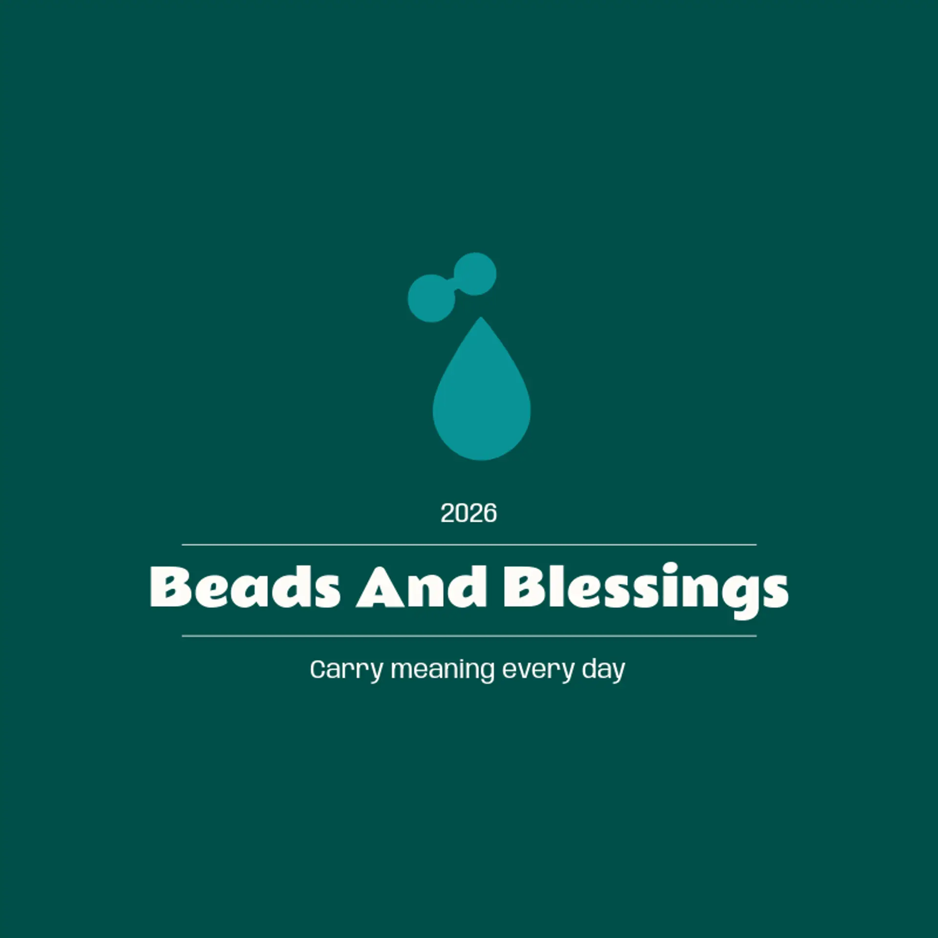 Beads And Blessings logo for islam