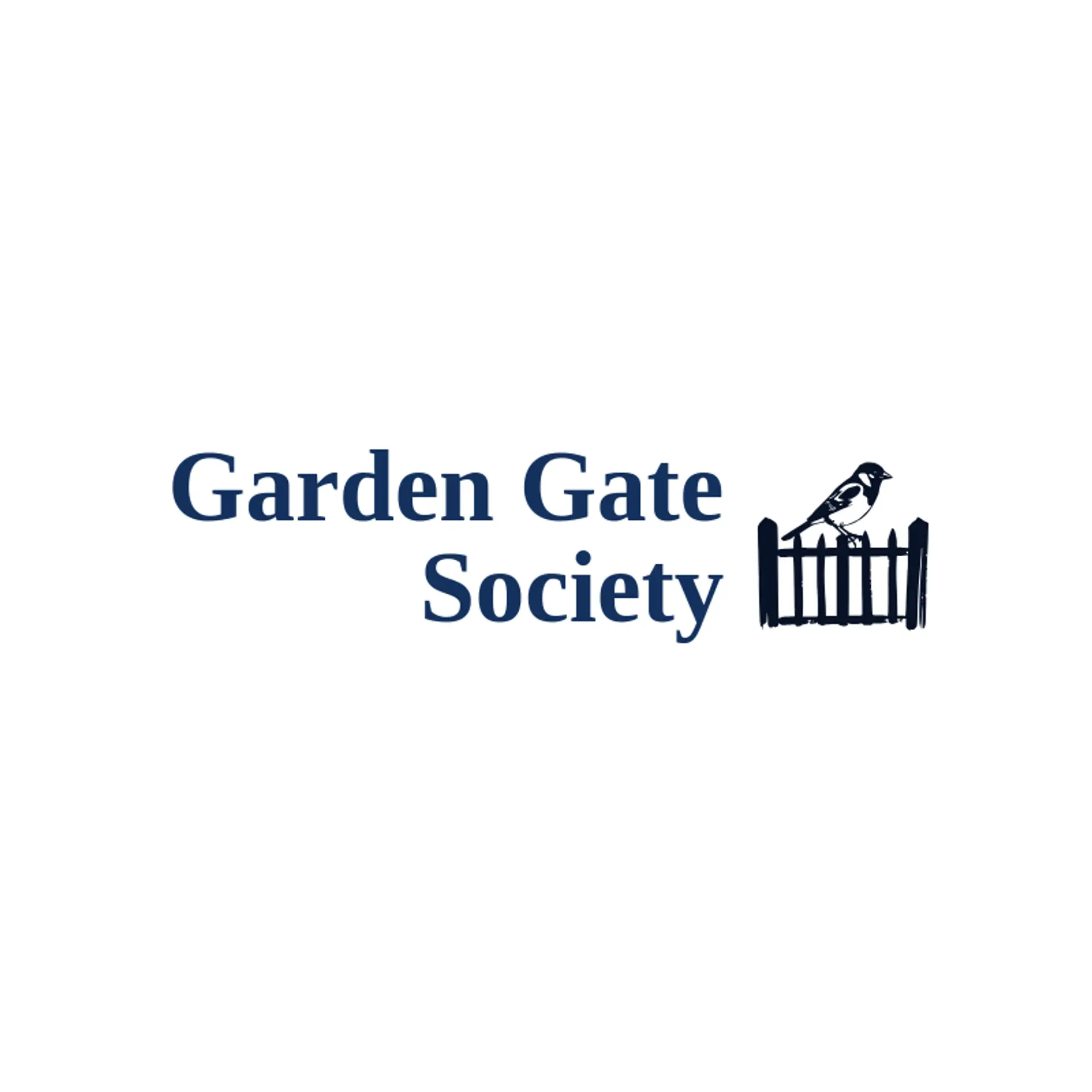 Garden Gate Society logo for sparrow