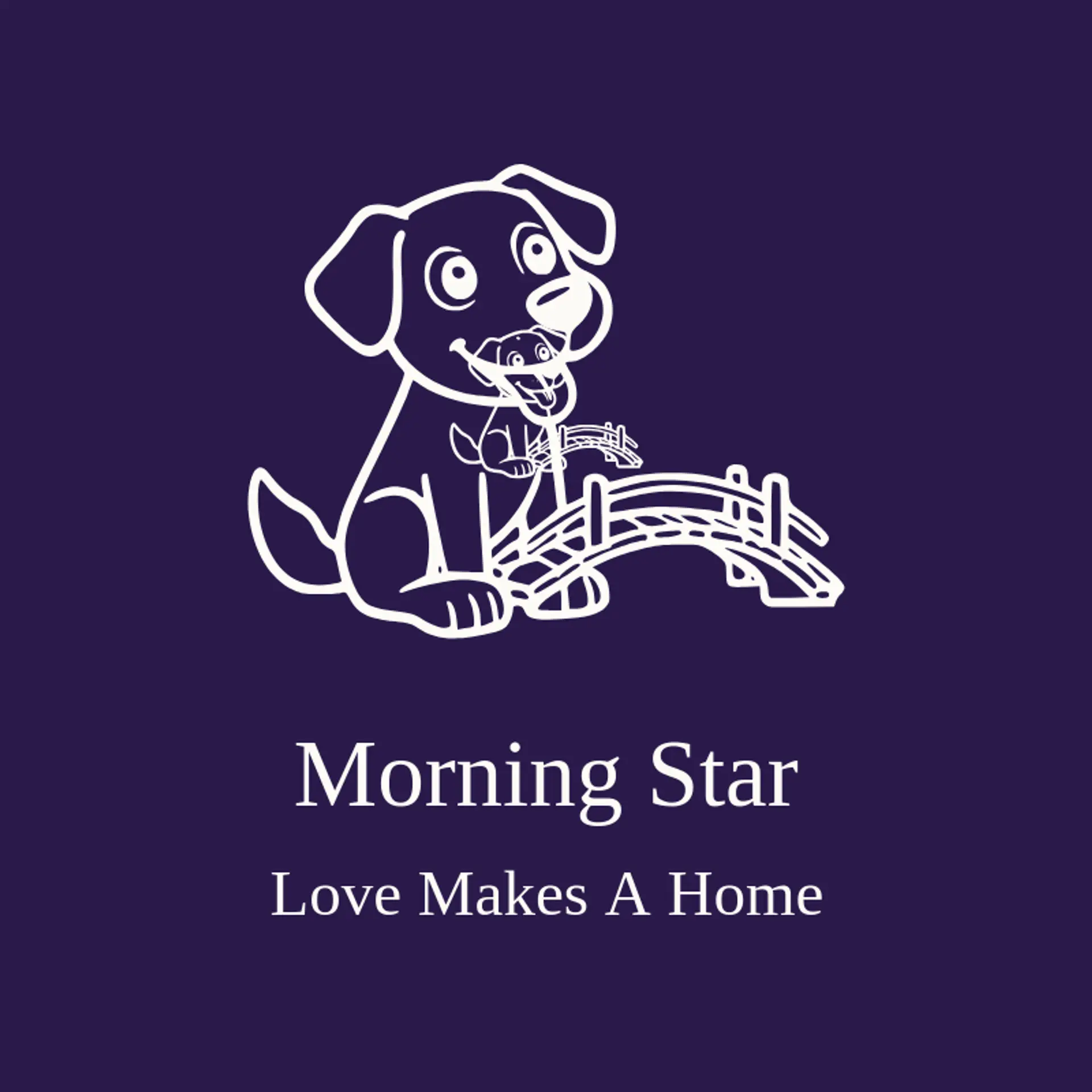 Morning Star logo for animal shelter
