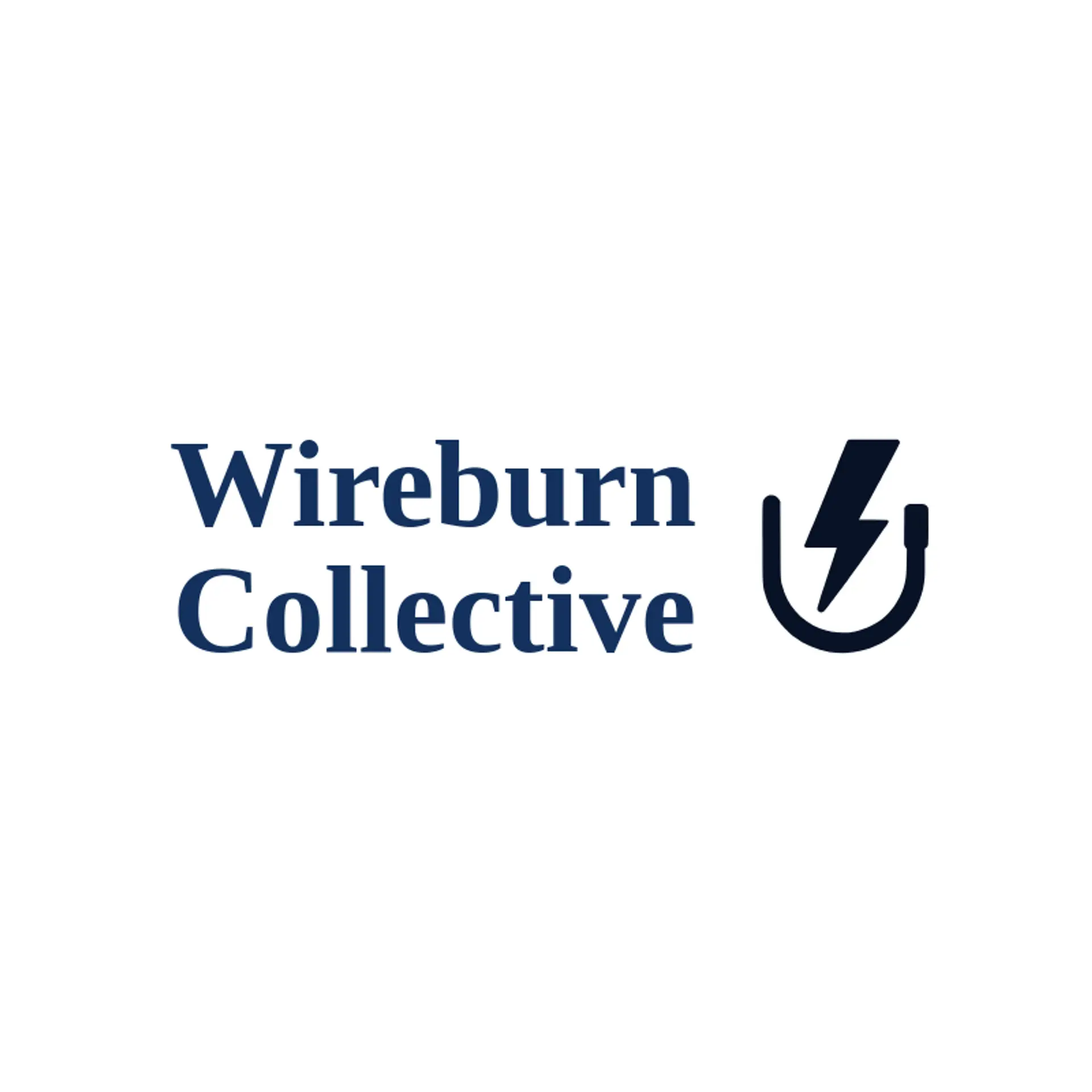 Wireburn Collective logo for rock band
