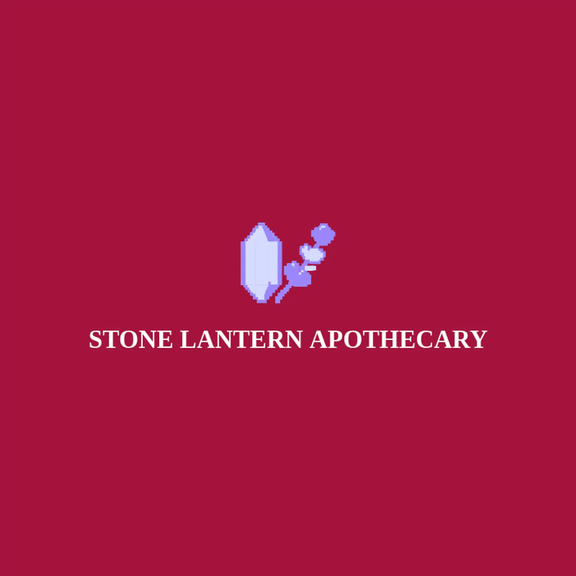 Stone Lantern Apothecary logo for crystal