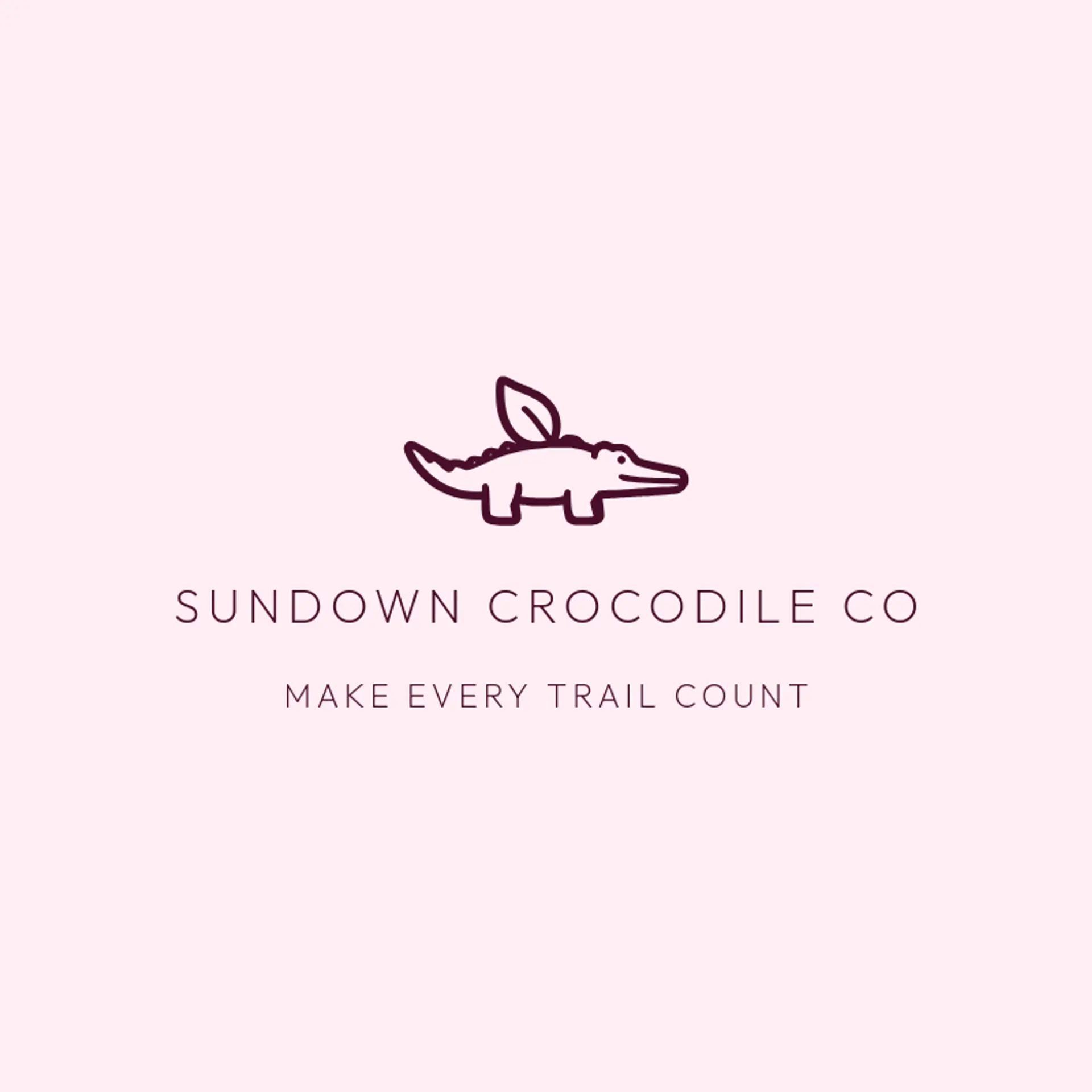 Sundown Crocodile Co logo for crocodile