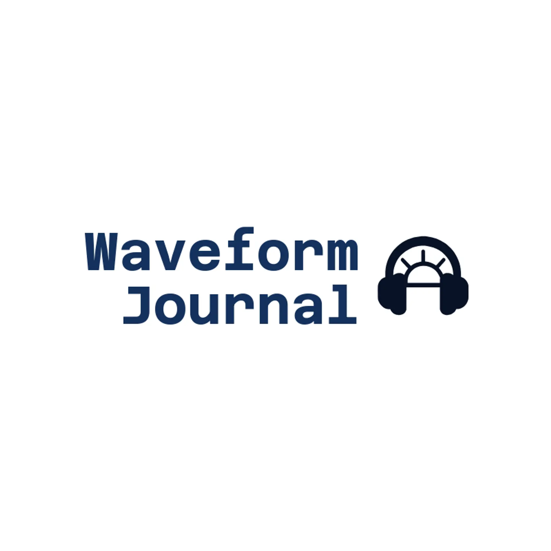 Waveform Journal logo for vlog
