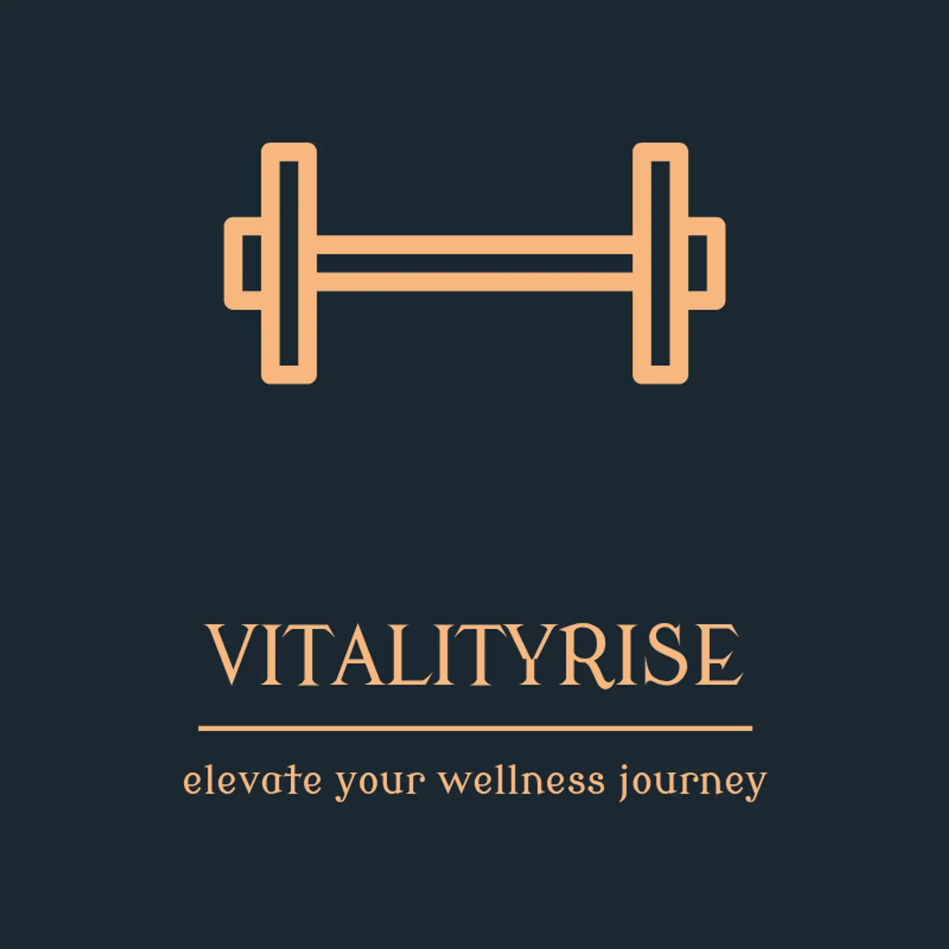 VitalPeak Fitness logo for health fitness