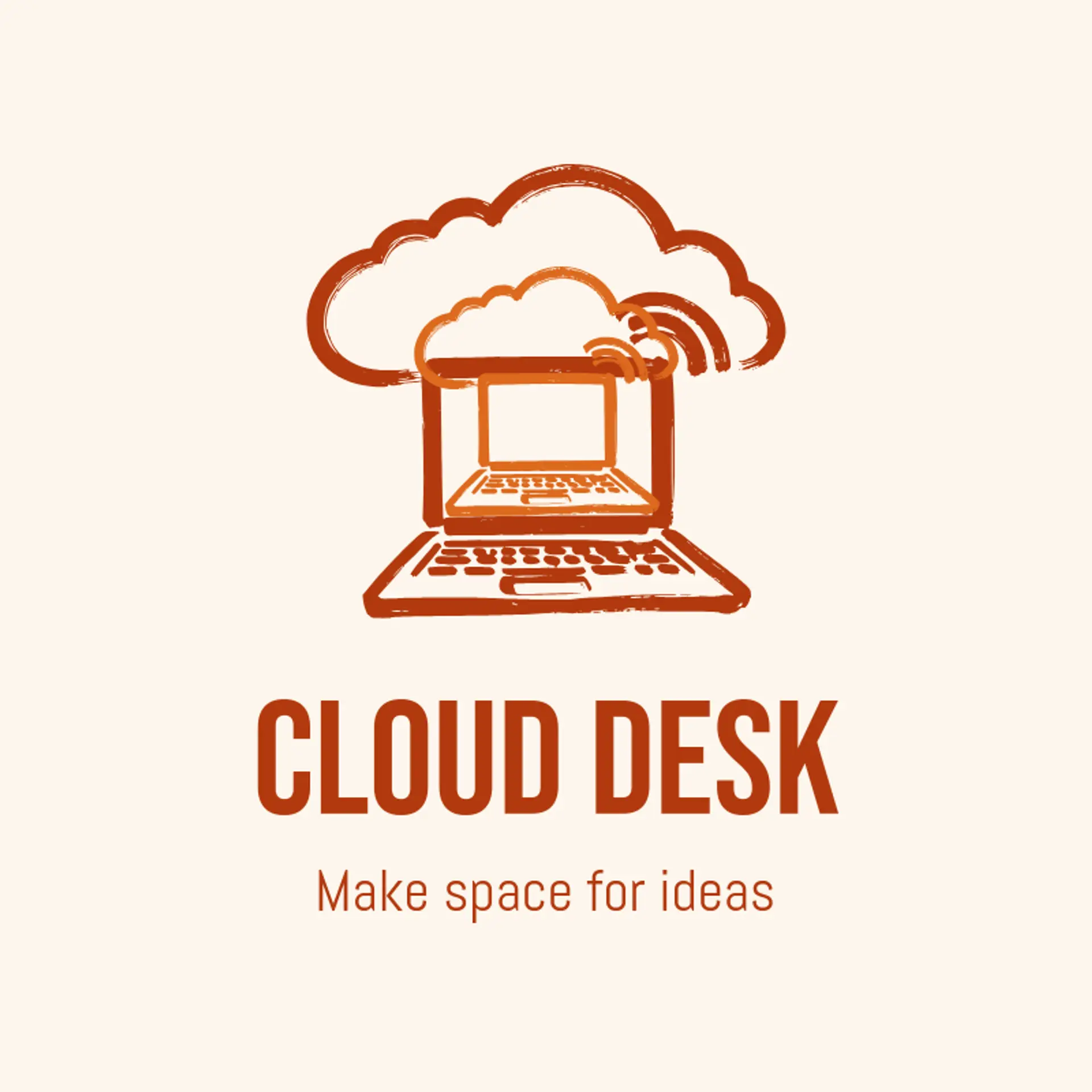 Cloud Desk logo for wifi
