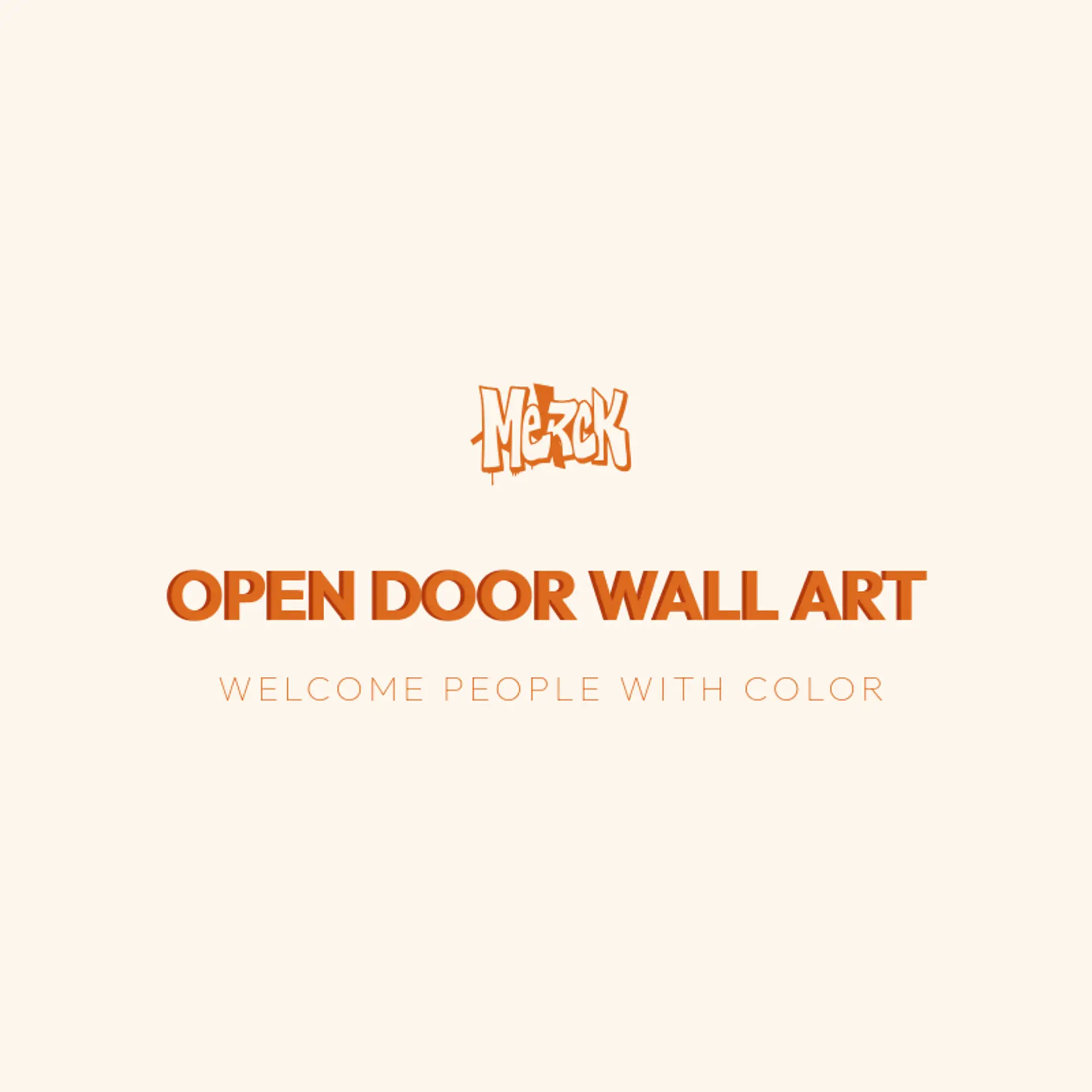 Open Door Wall Art logo for mural