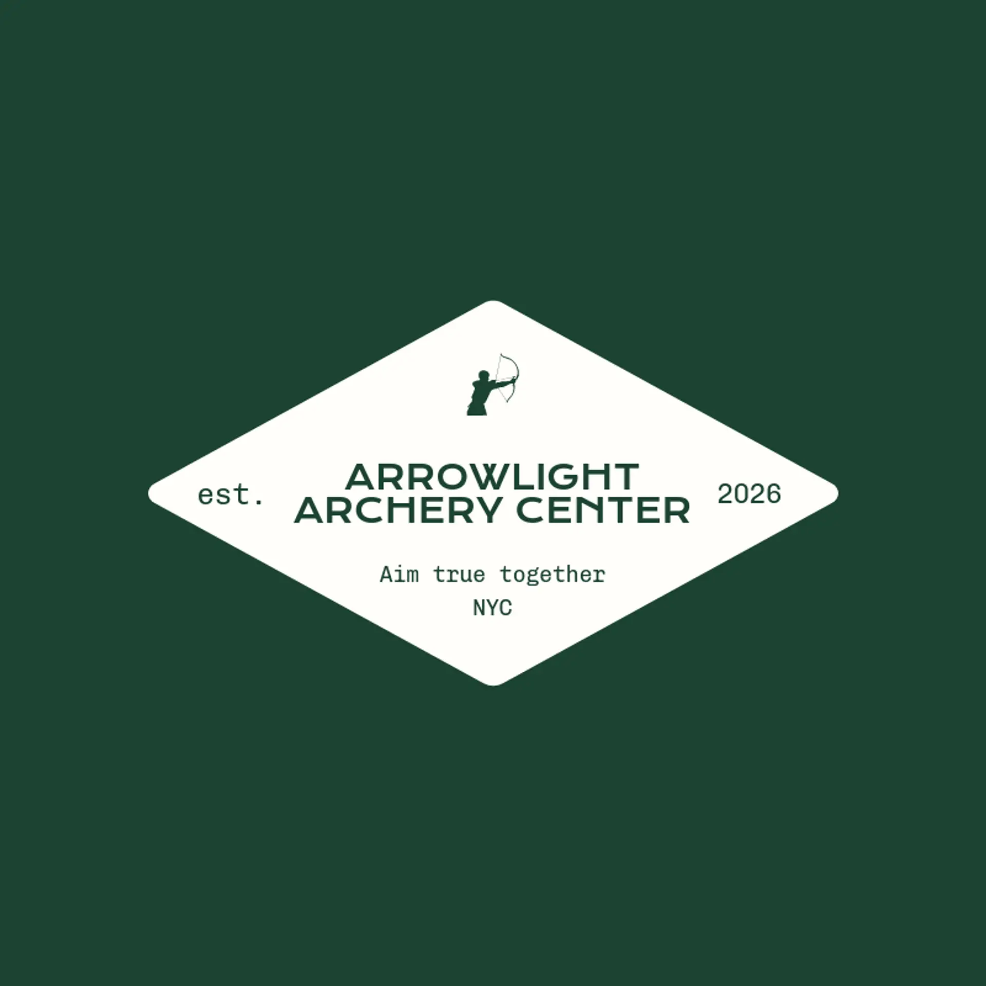 Arrowlight Archery Center logo for archer