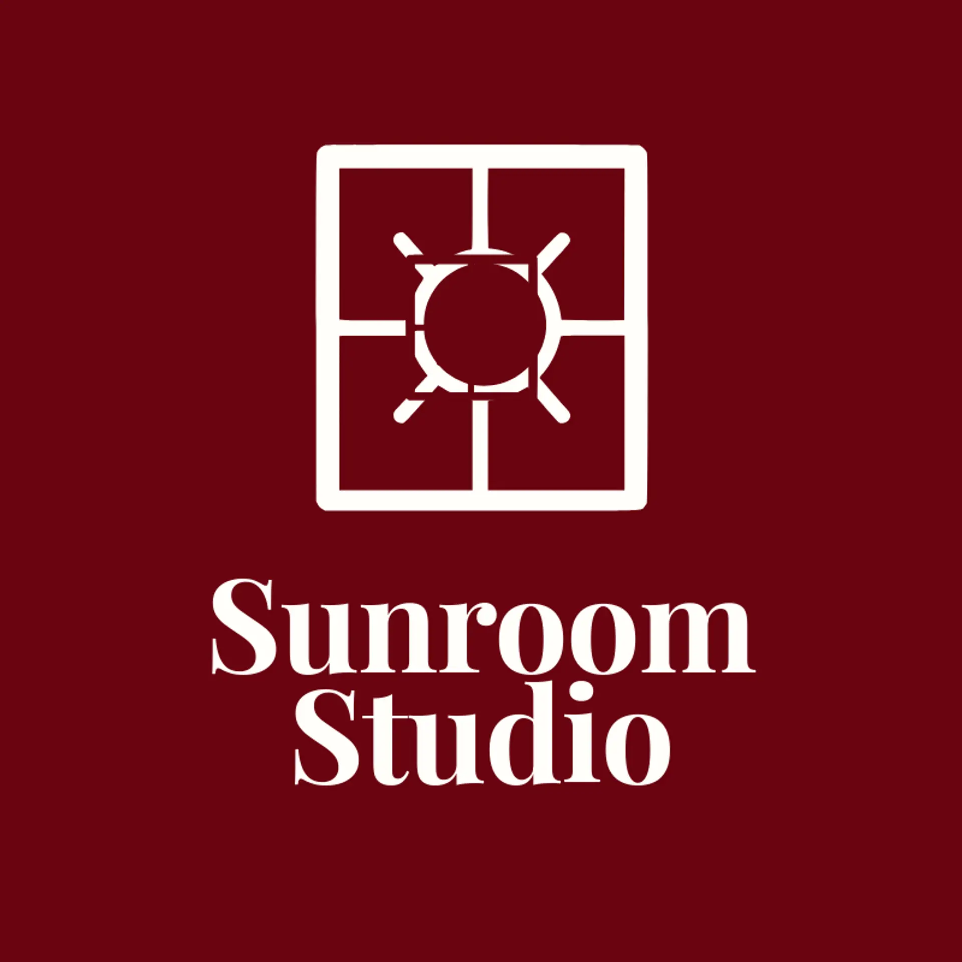 Sunroom Studio logo for home