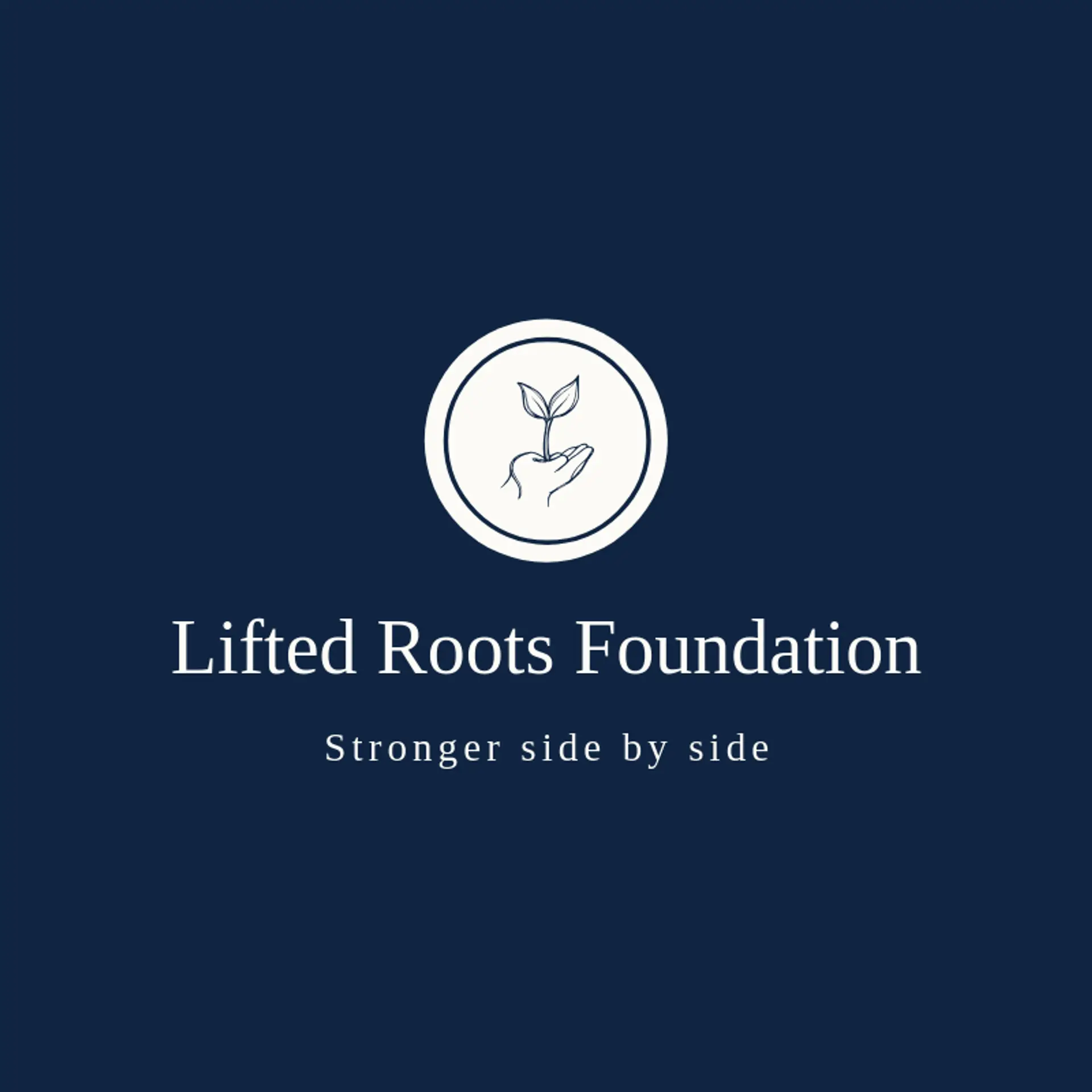 Lifted Roots Foundation logo for empowerment