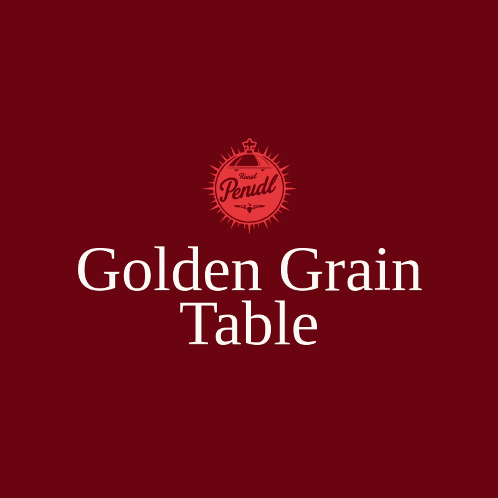 Golden Grain Table logo for dish