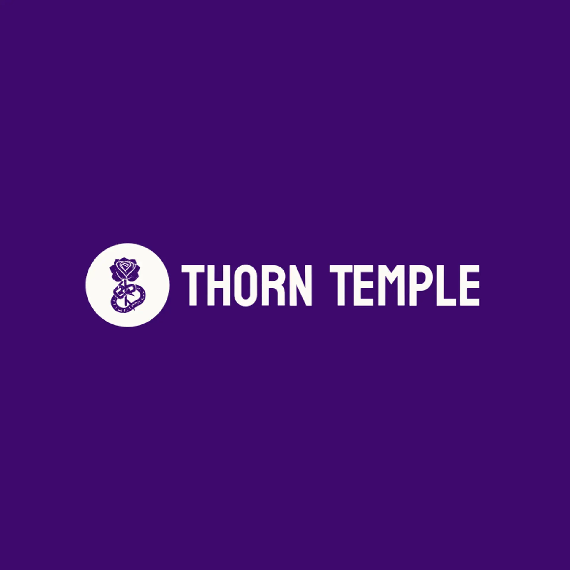 Thorn Temple logo for metal band