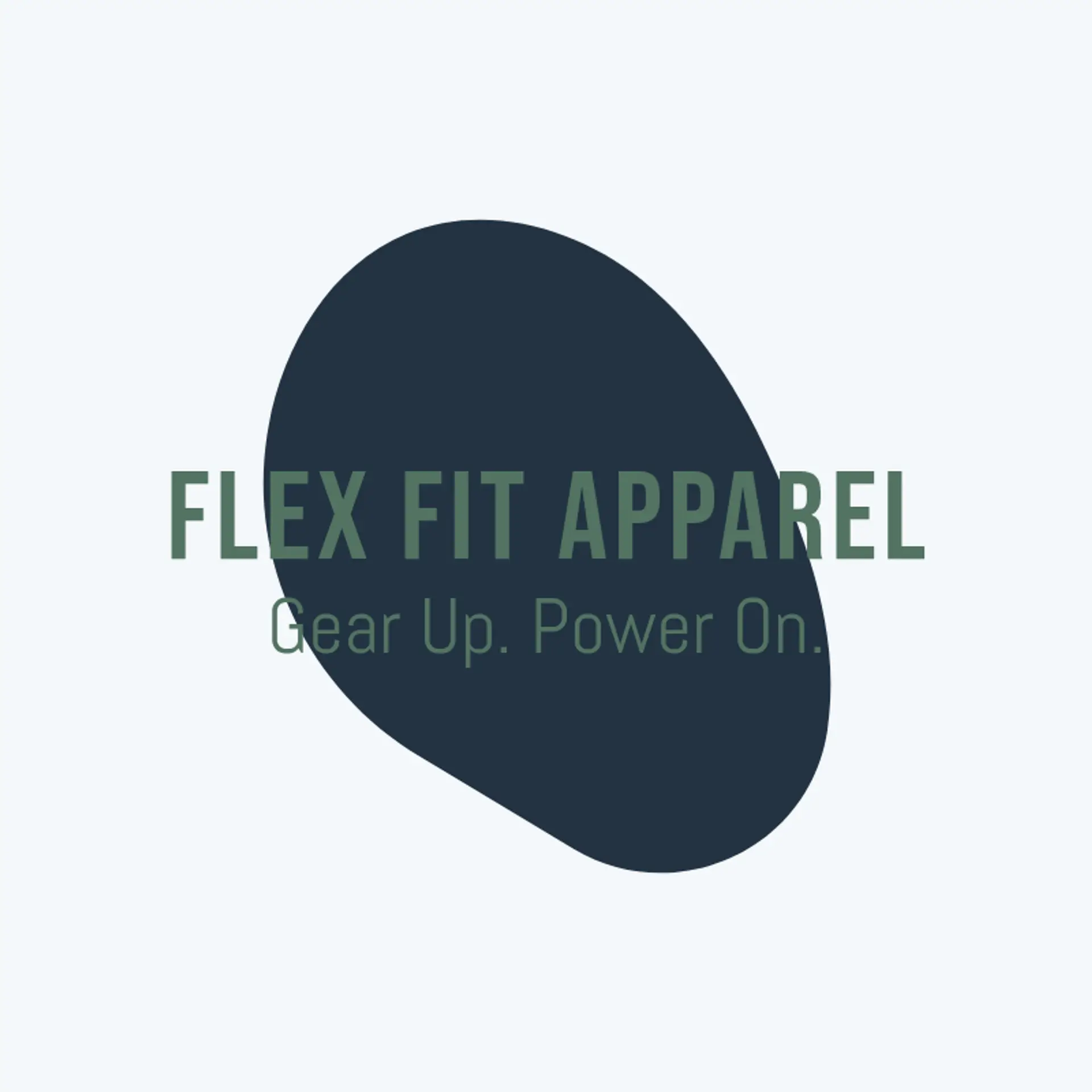 FlexFit Apparel logo for fitness clothing