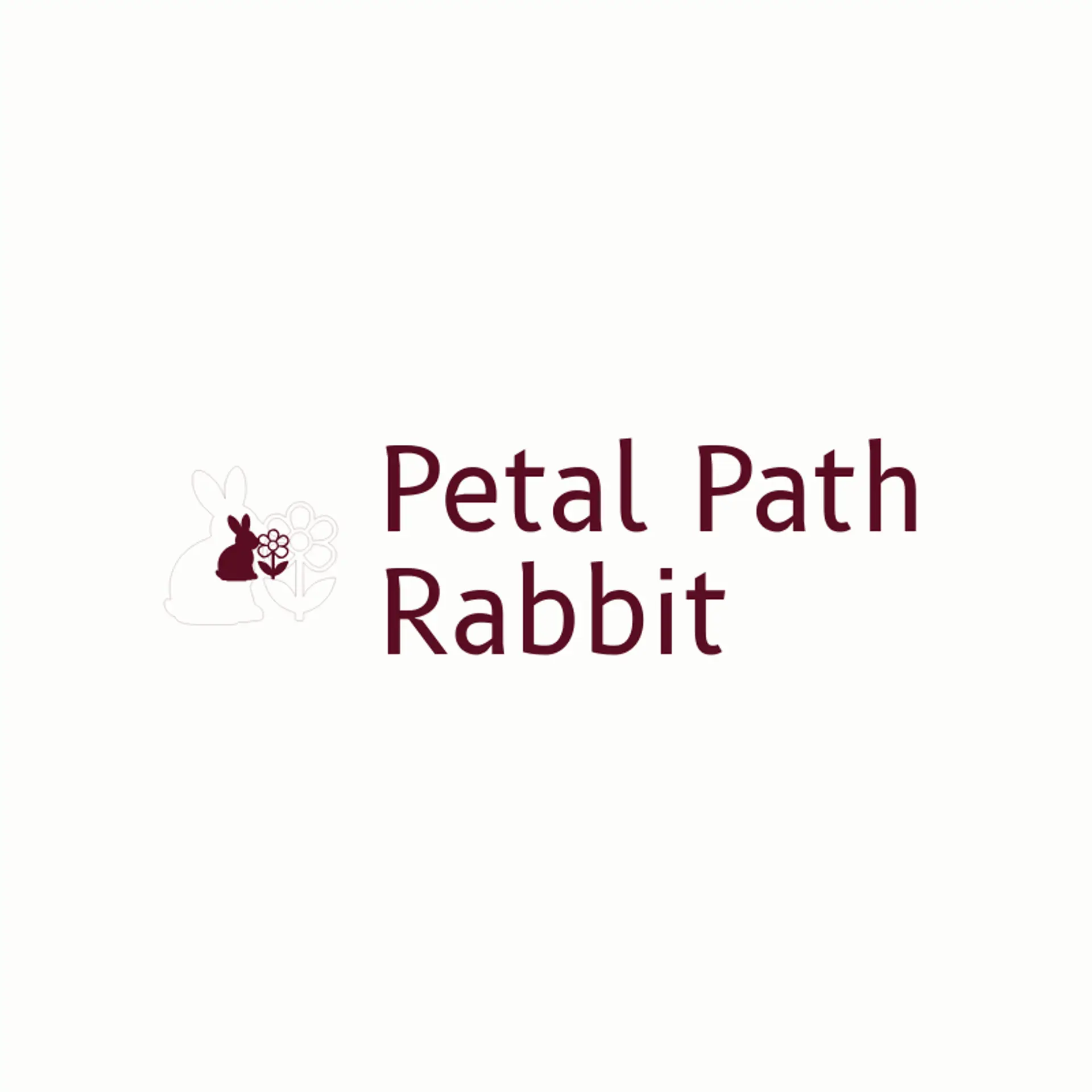 Petal Path Rabbit logo for rabbit