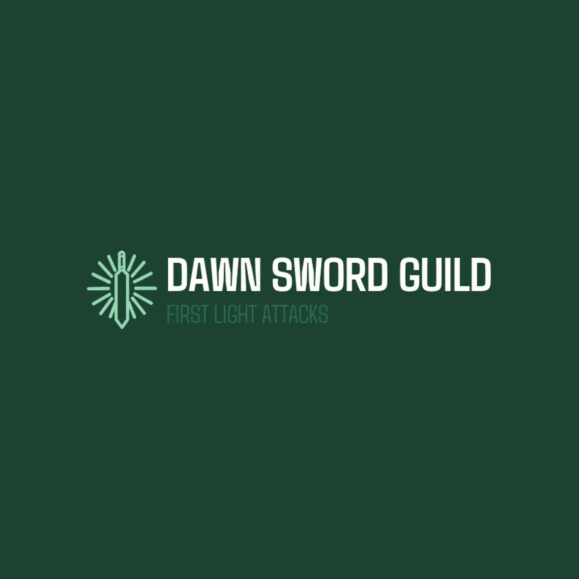Dawn Sword Guild logo for warrior