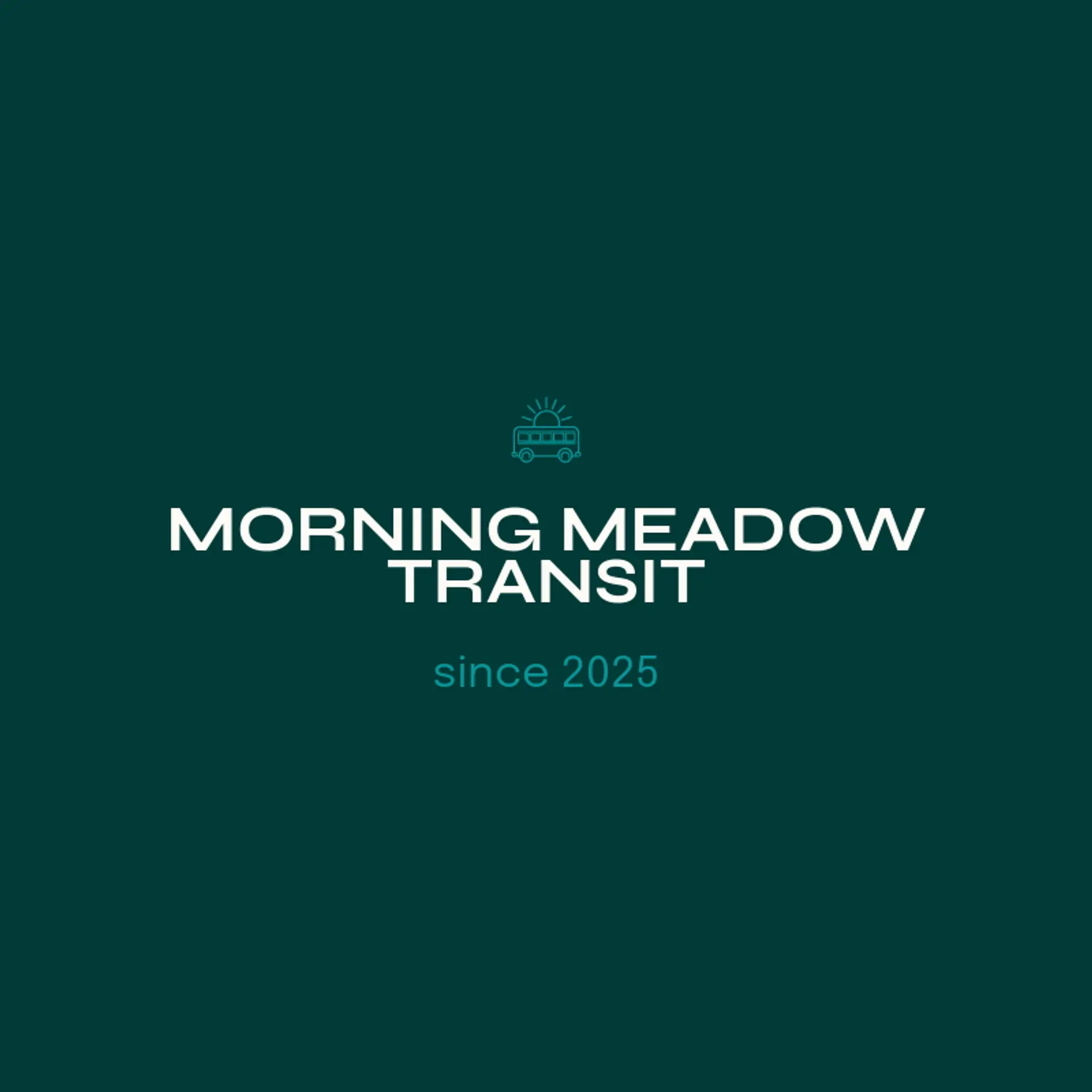 Morning Meadow Transit logo for school bus