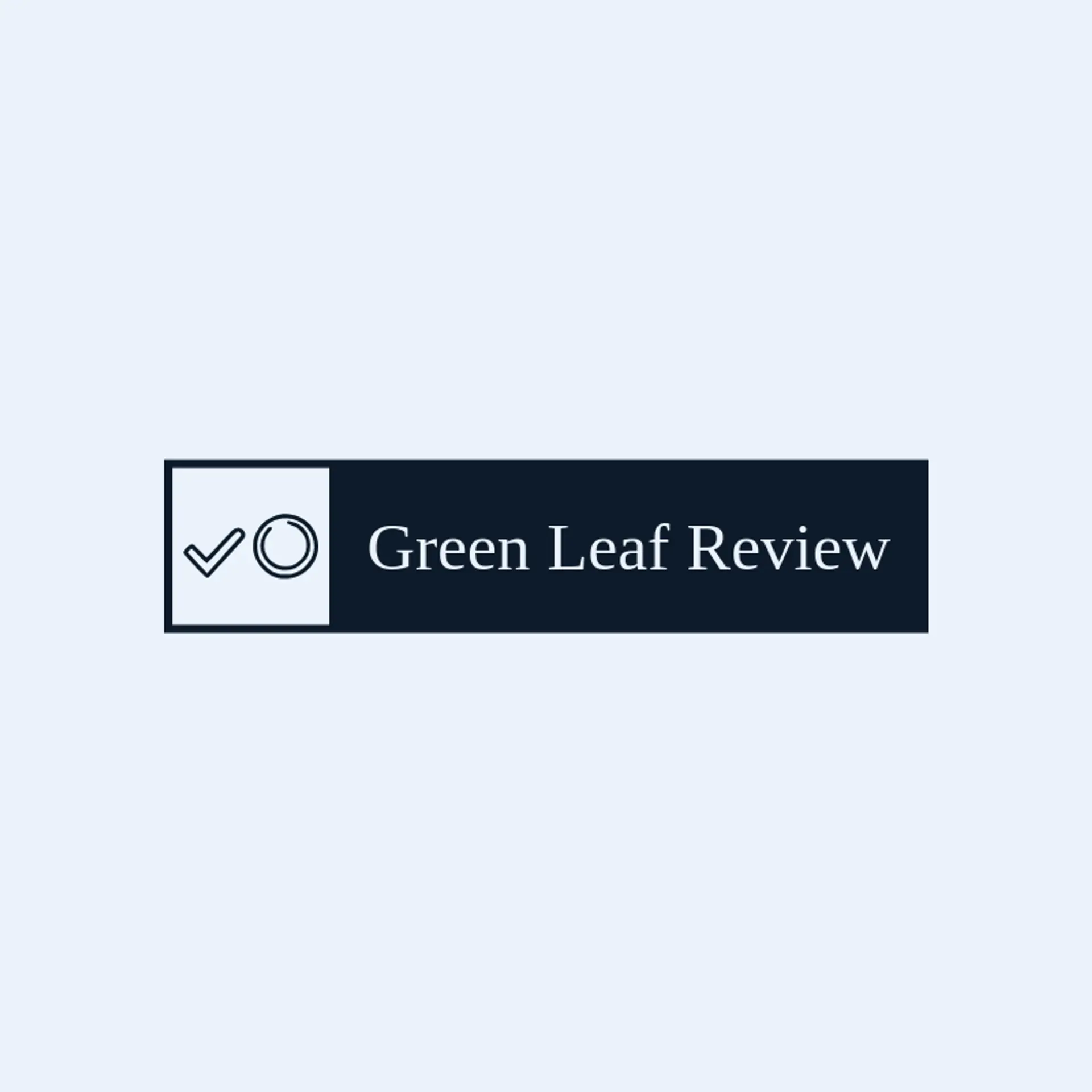 Green Leaf Review logo for check mark