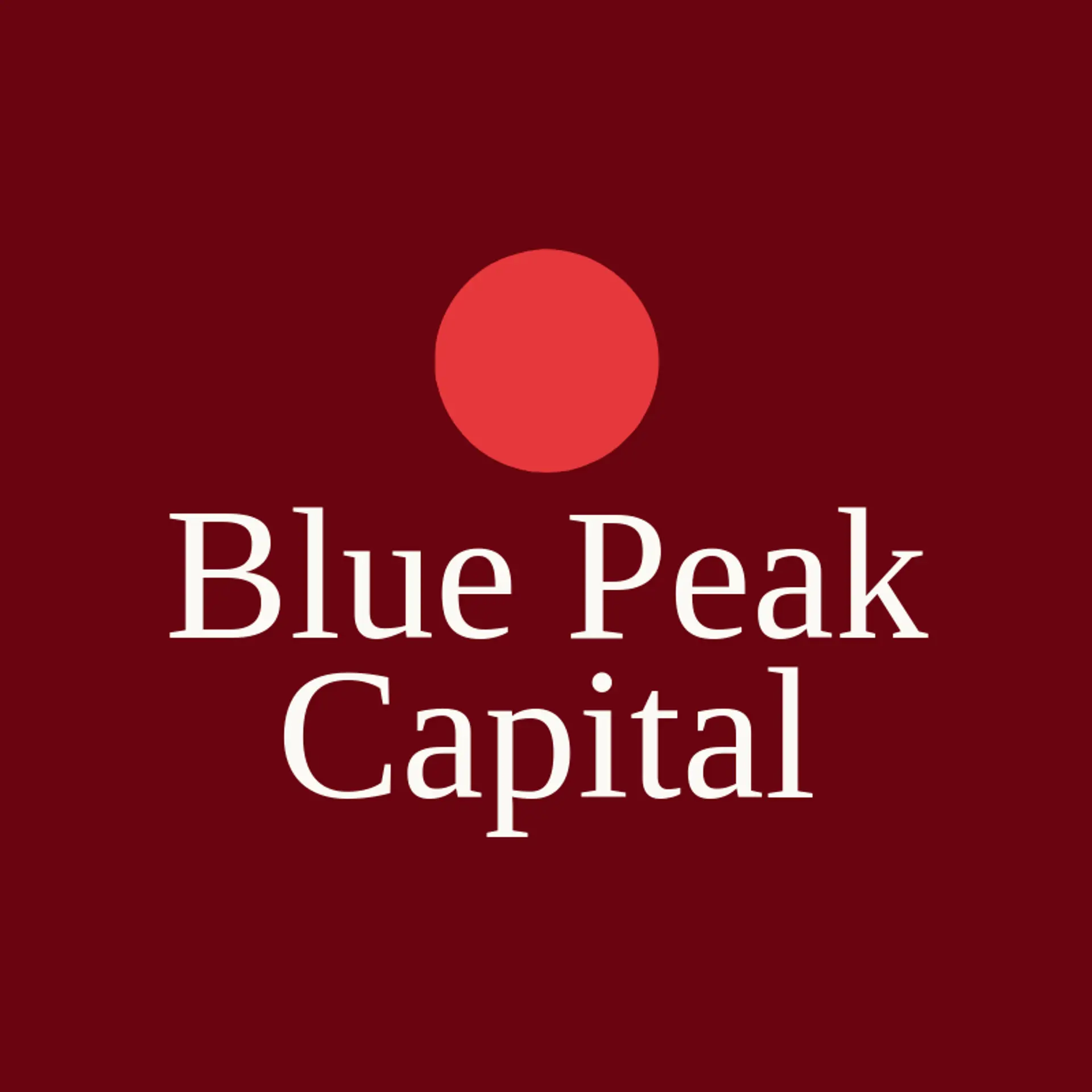 Blue Peak Capital logo for fintech