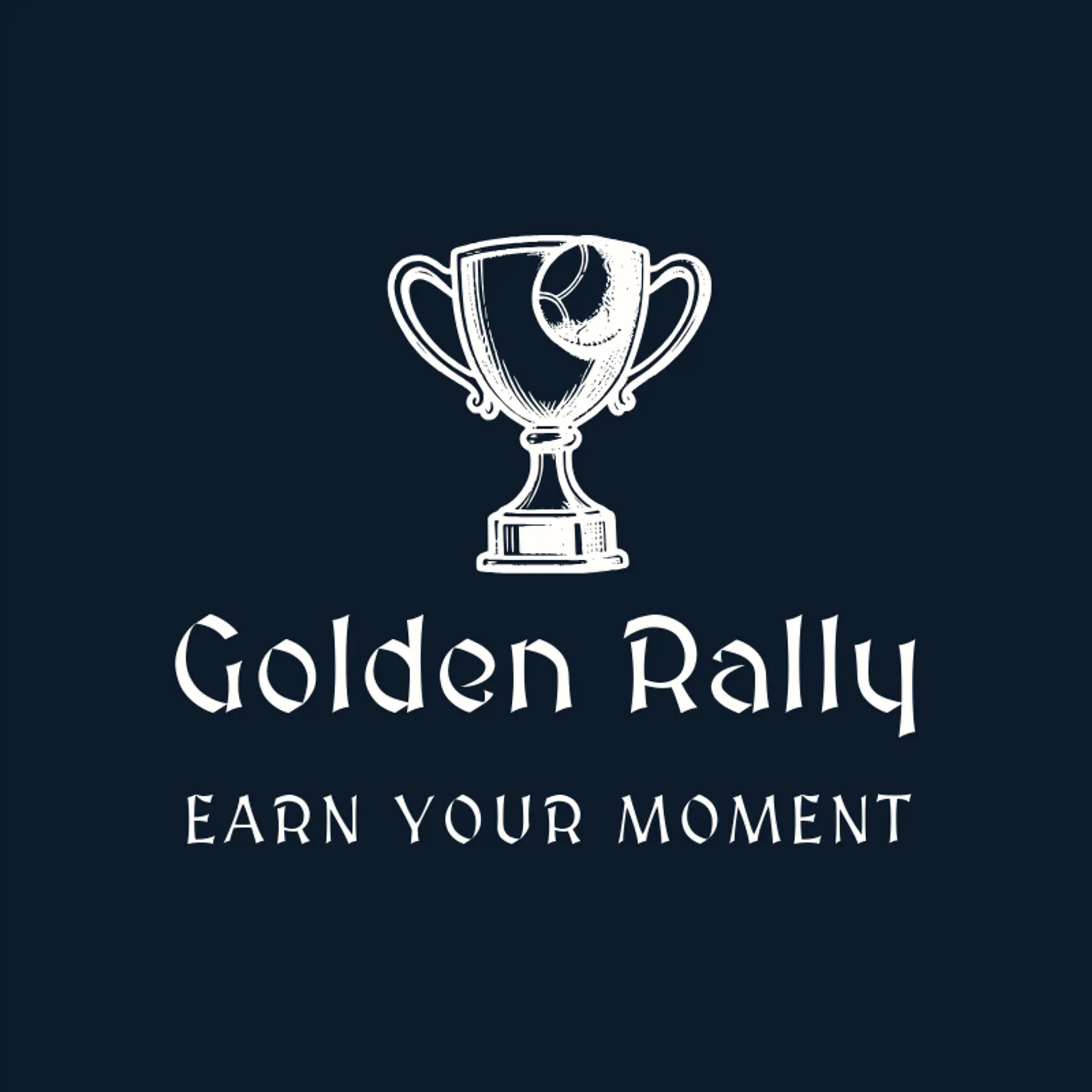 Golden Rally logo for pickleball