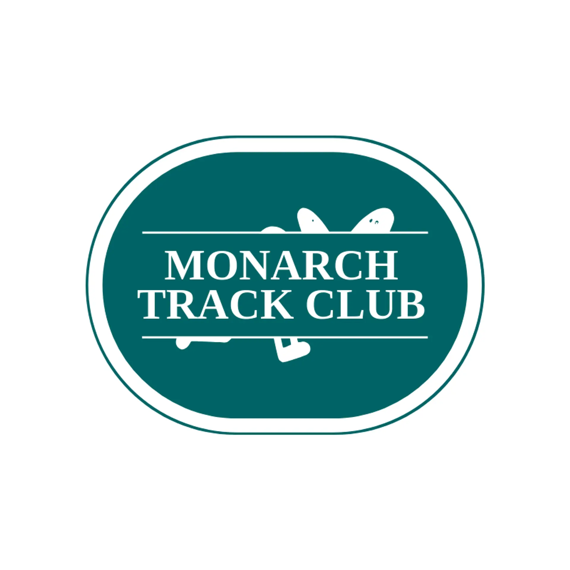 Monarch Track Club logo for race
