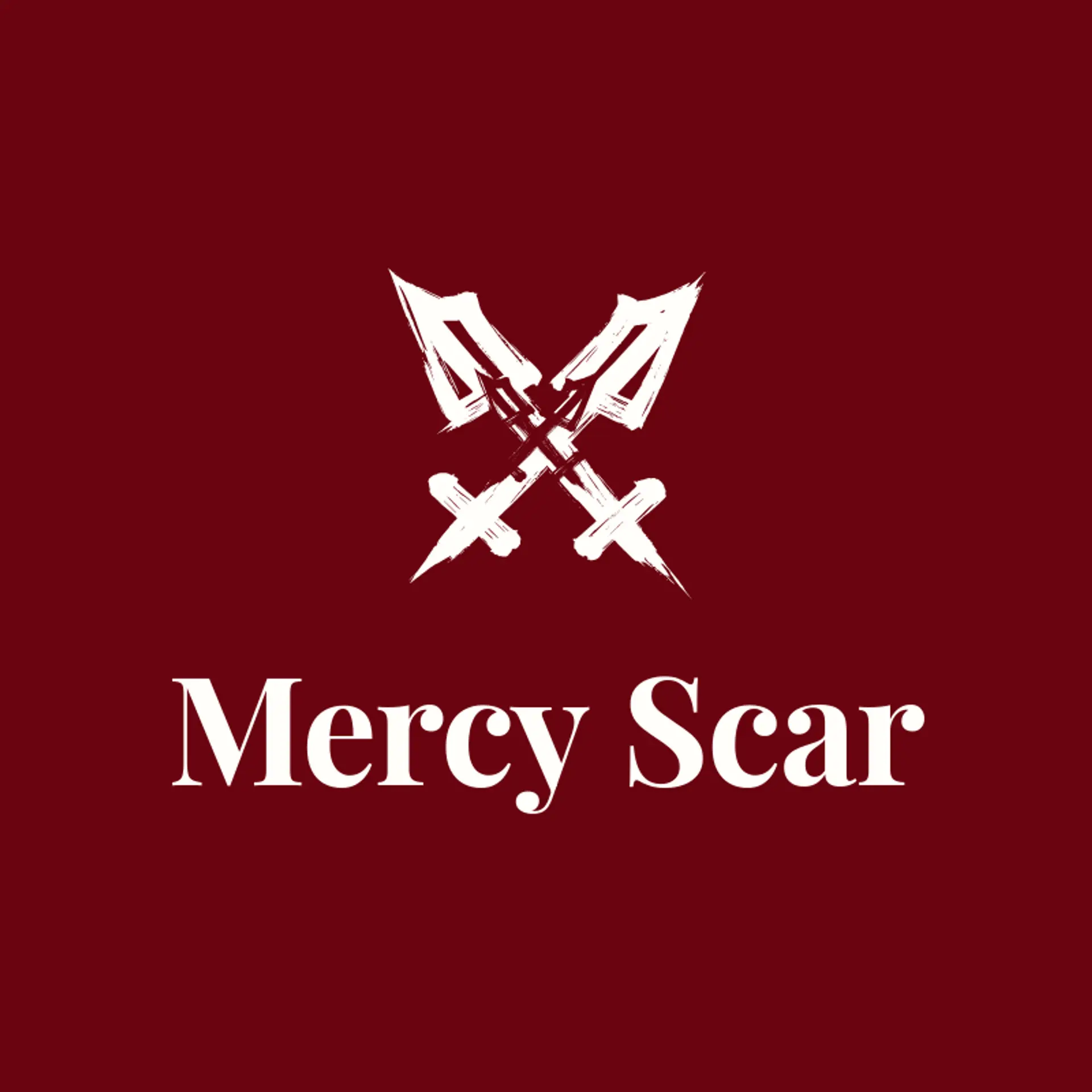 Mercy Scar logo for death metal