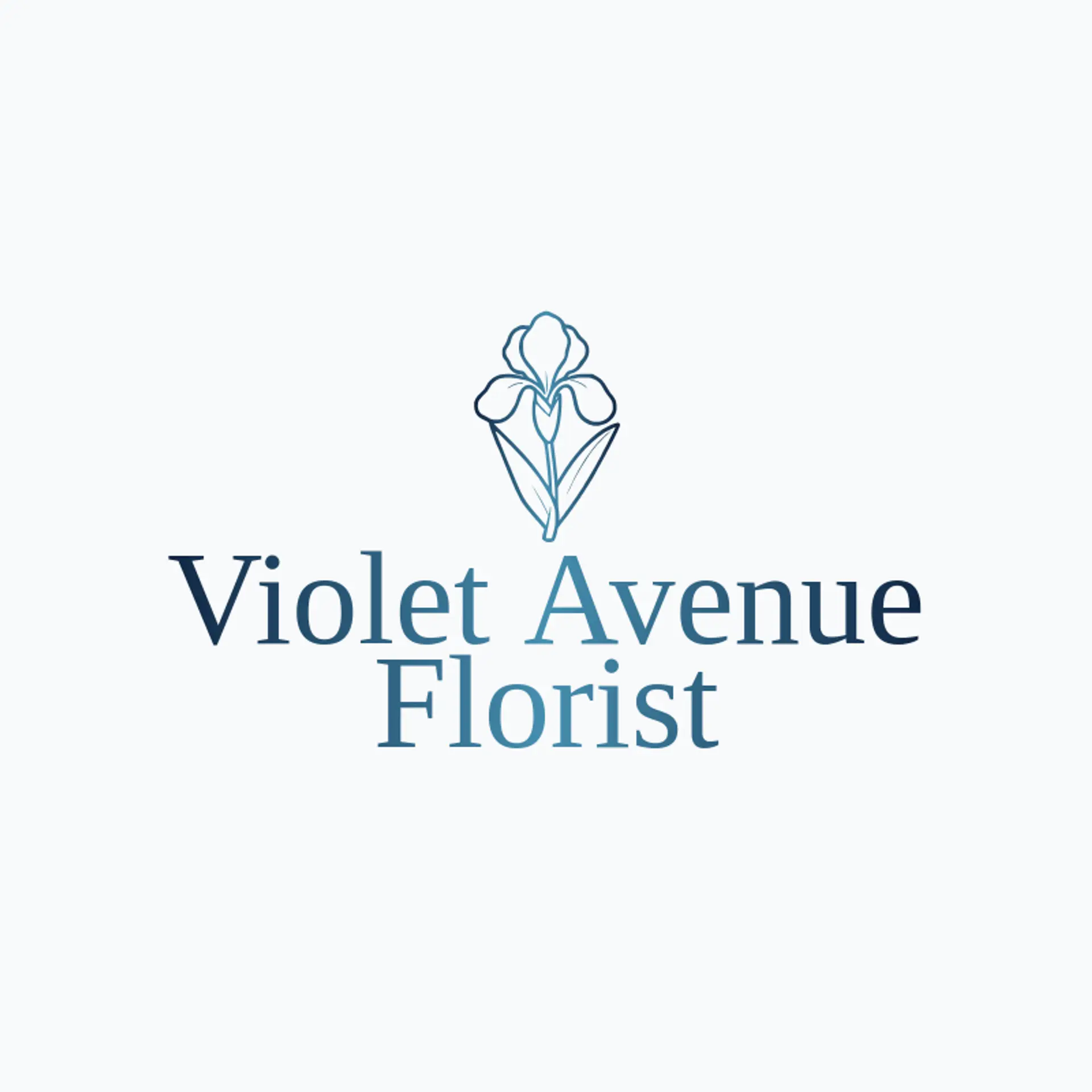 Violet Avenue Florist logo for rome