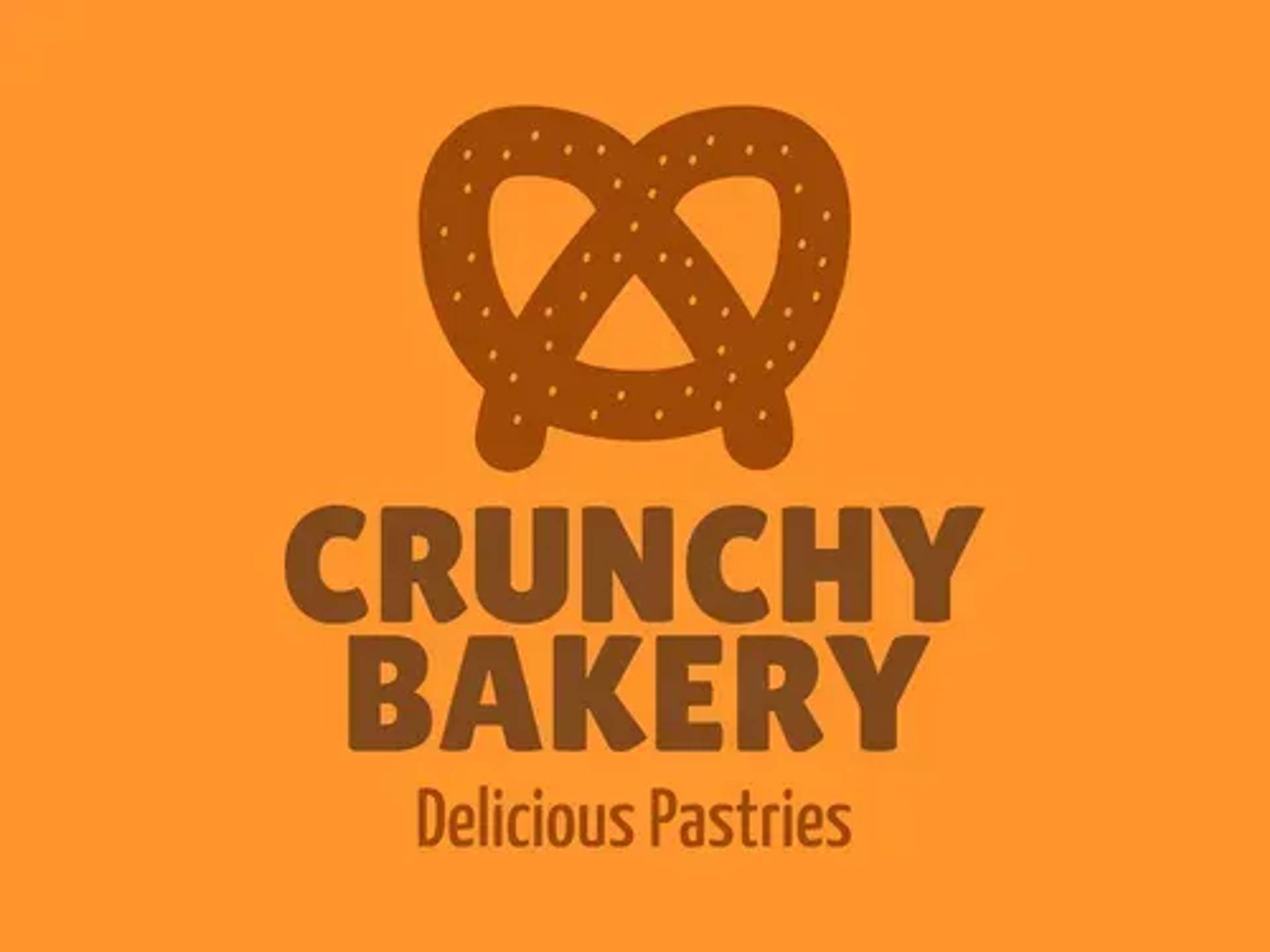Crunchy Bakery Logo Template