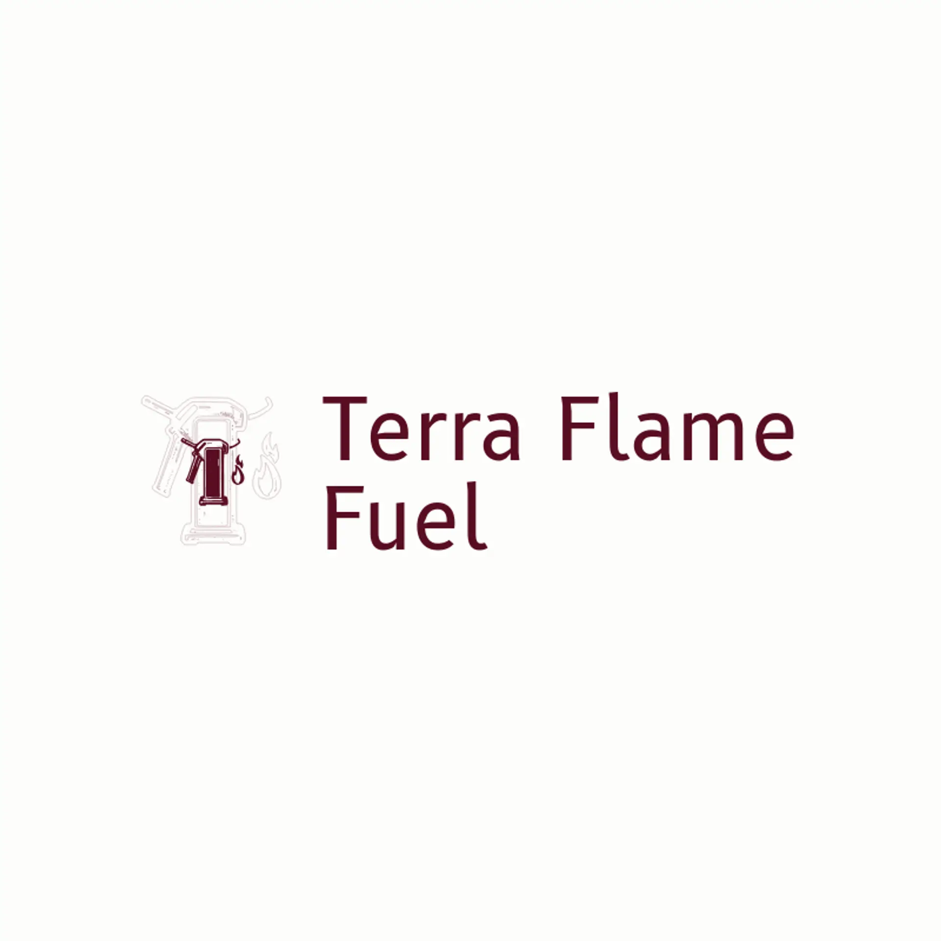 Terra Flame Fuel logo for petrol