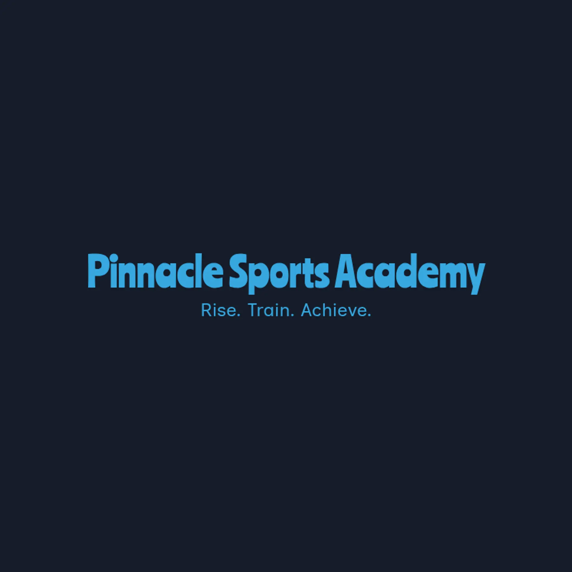 Pinnacle Sports Academy logo for sports academy