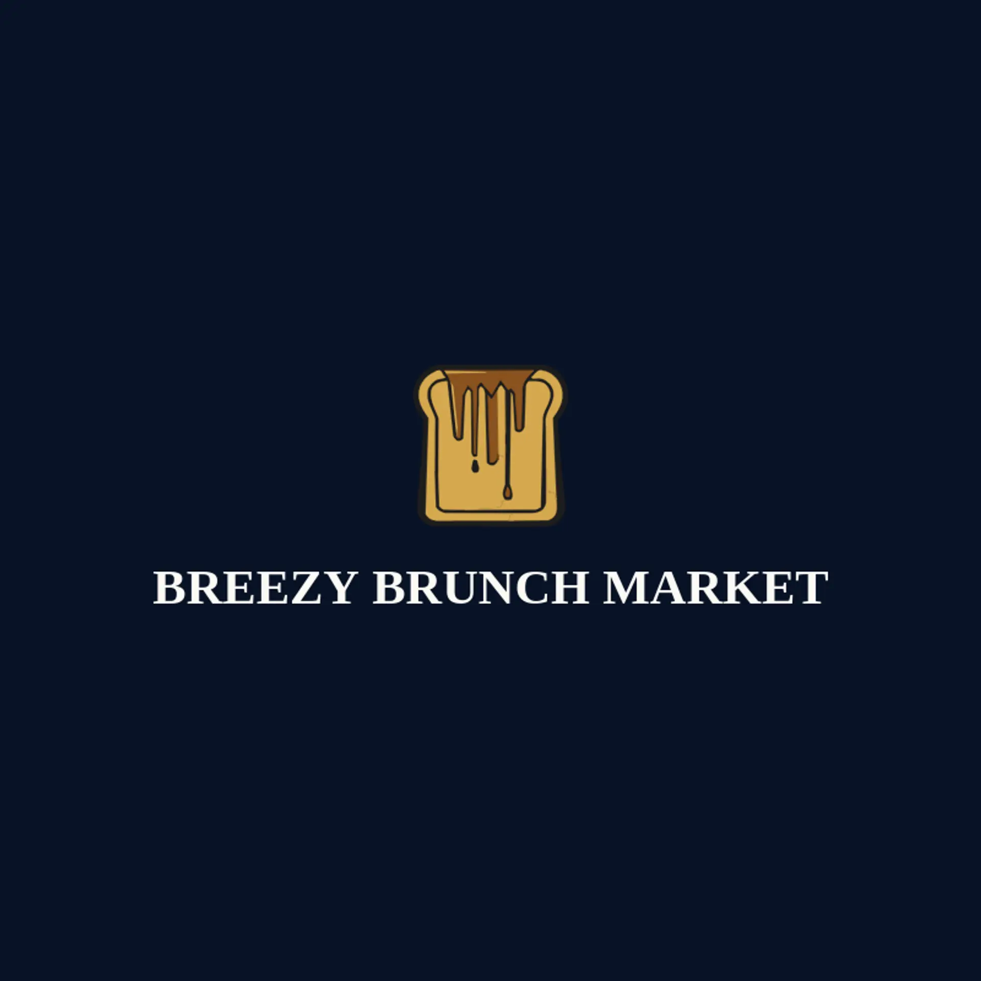 Breezy Brunch Market logo for toast