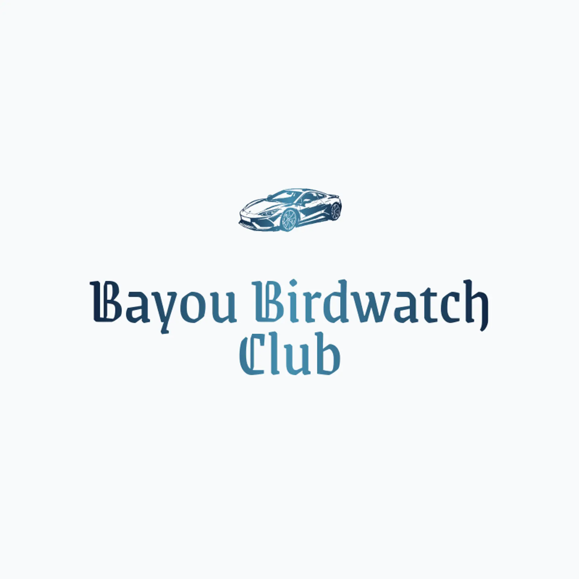Bayou Birdwatch Club logo for new orleans